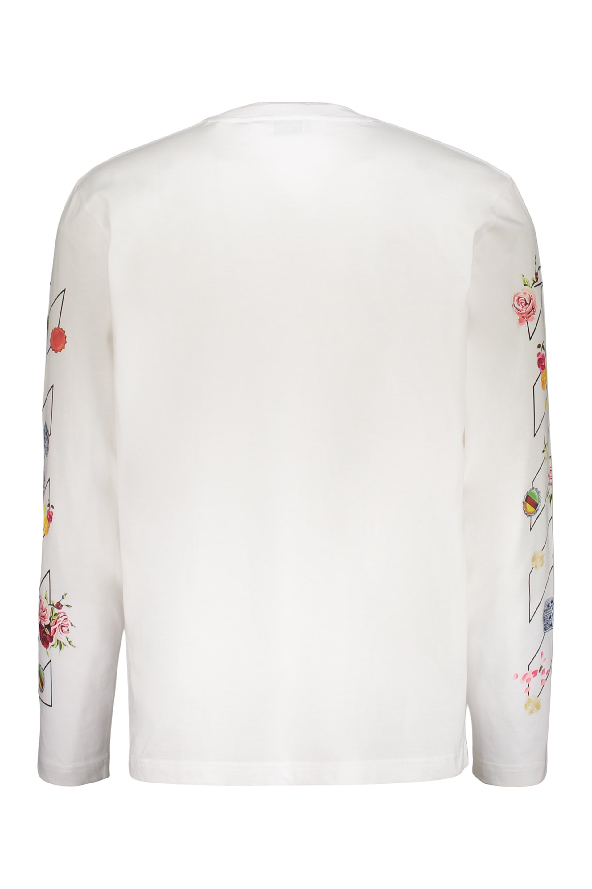Long-sleeve T-shirt with decorations