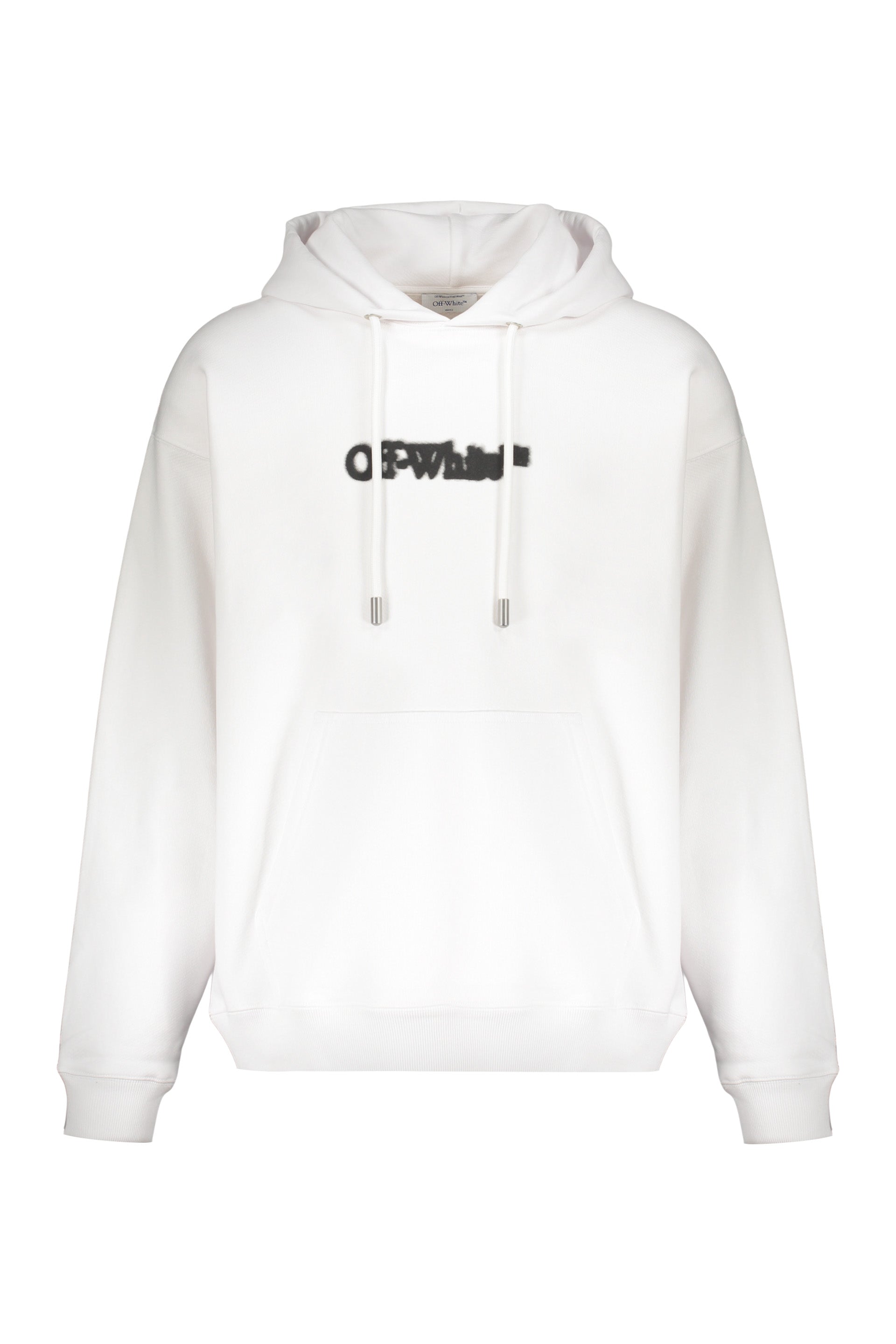 White hoodie, modern style