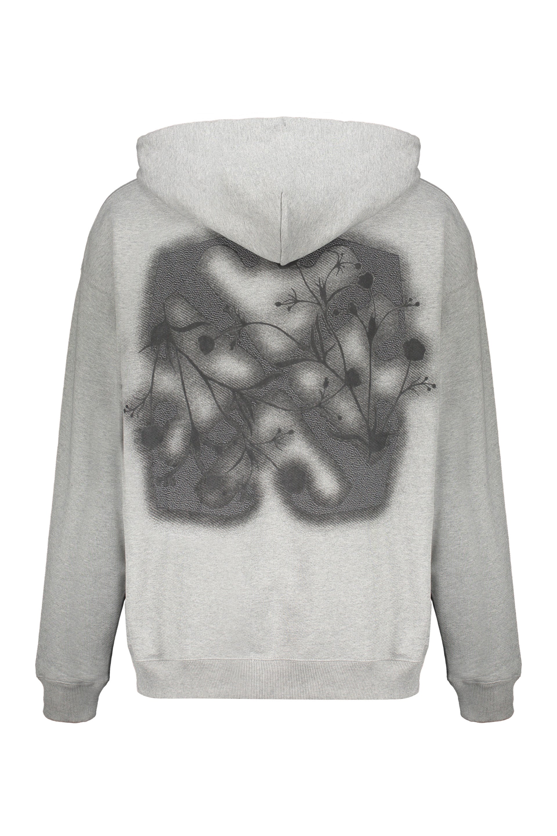 Light Grey Hoodie with Adjustable Hood