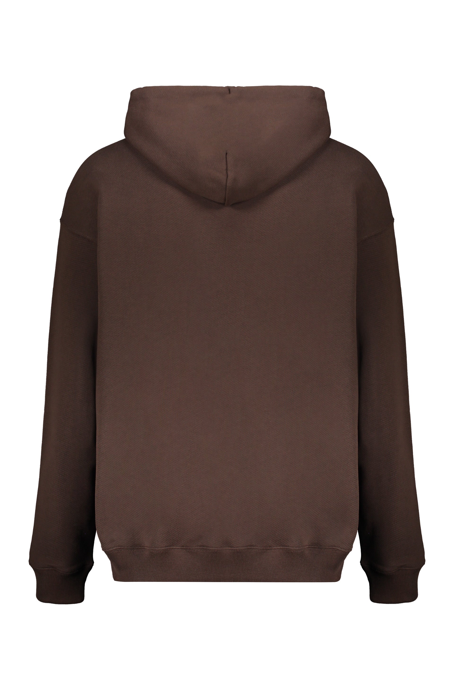 Hooded Sweatshirt Brown Modern Casual Comfort