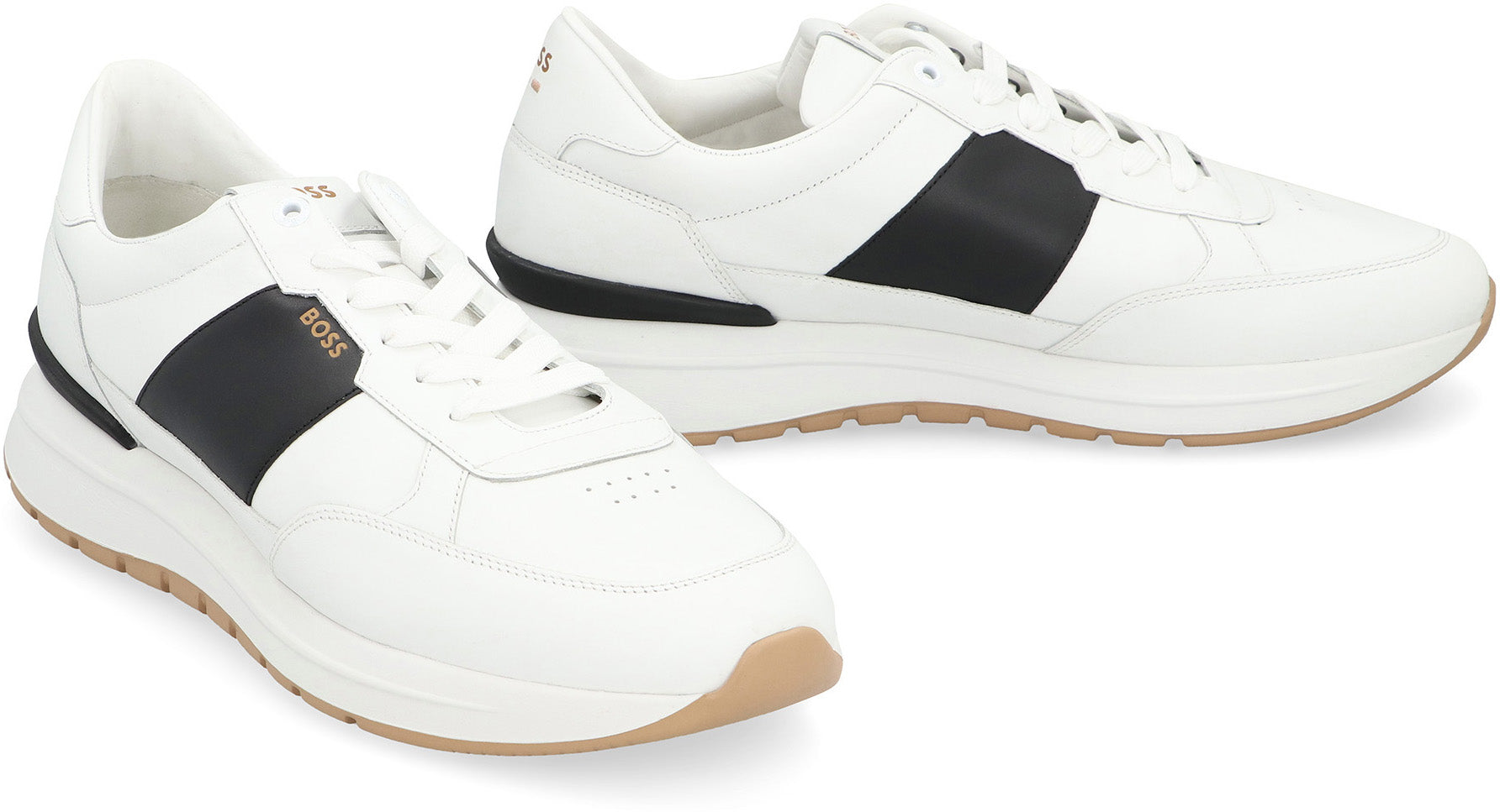 Jace Leather low-top sneakers