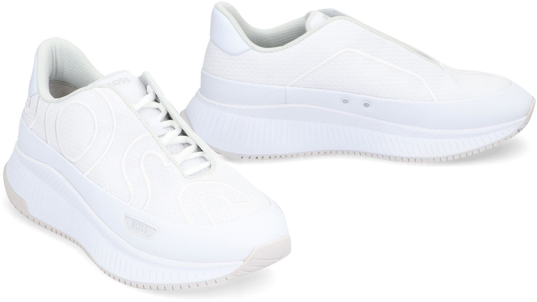 Fabric low-top sneakers