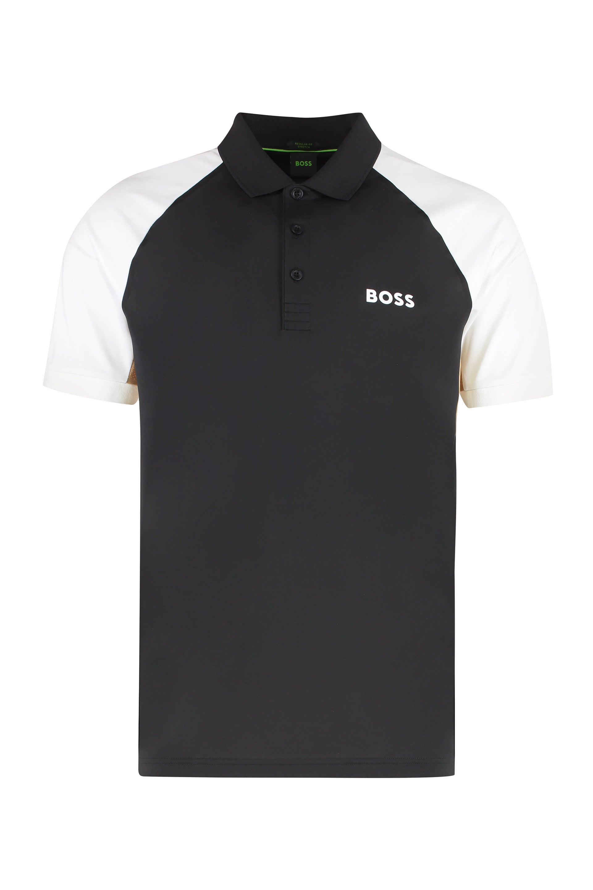 Technical fabric polo shirt