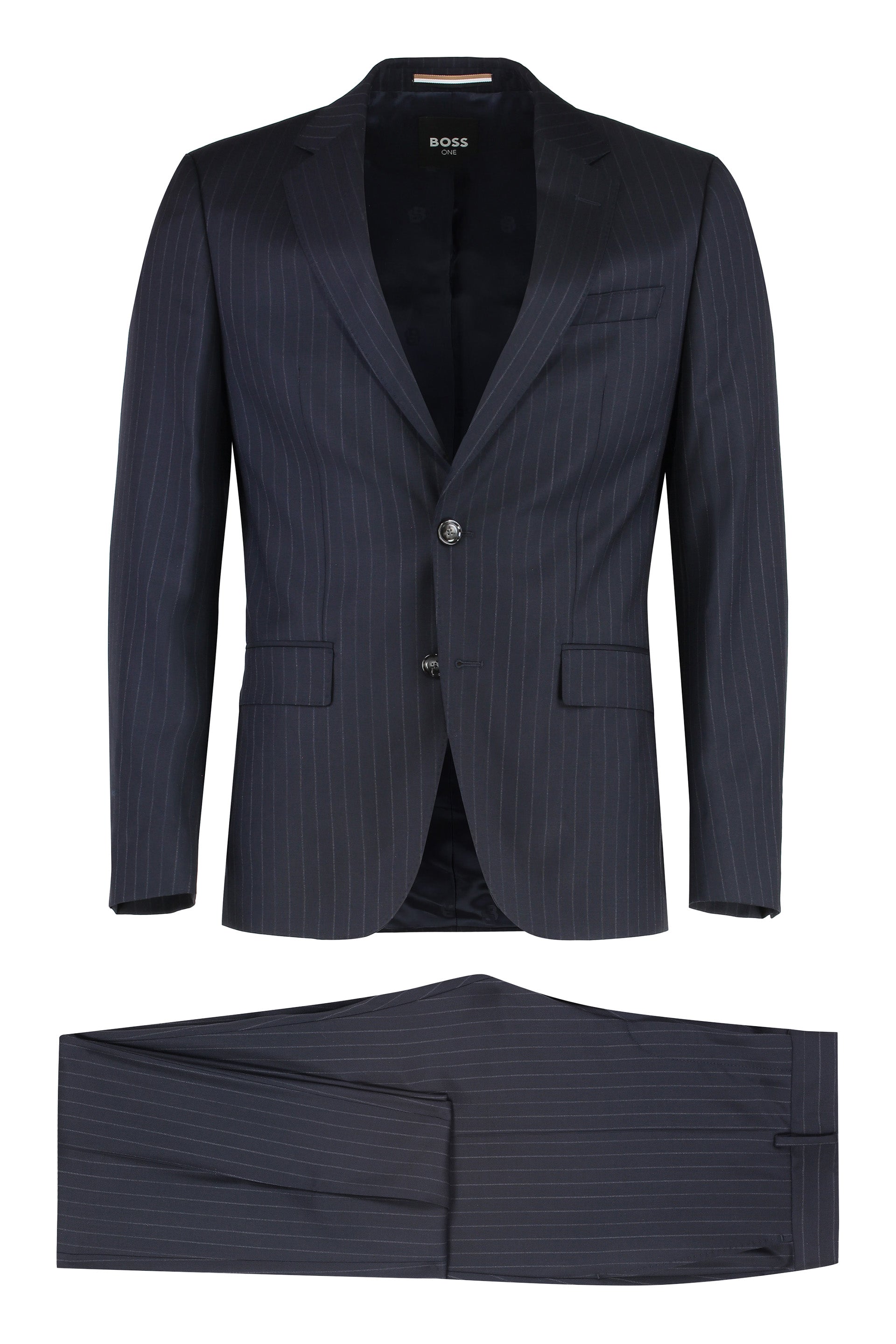 Virgin wool two-pieces suit