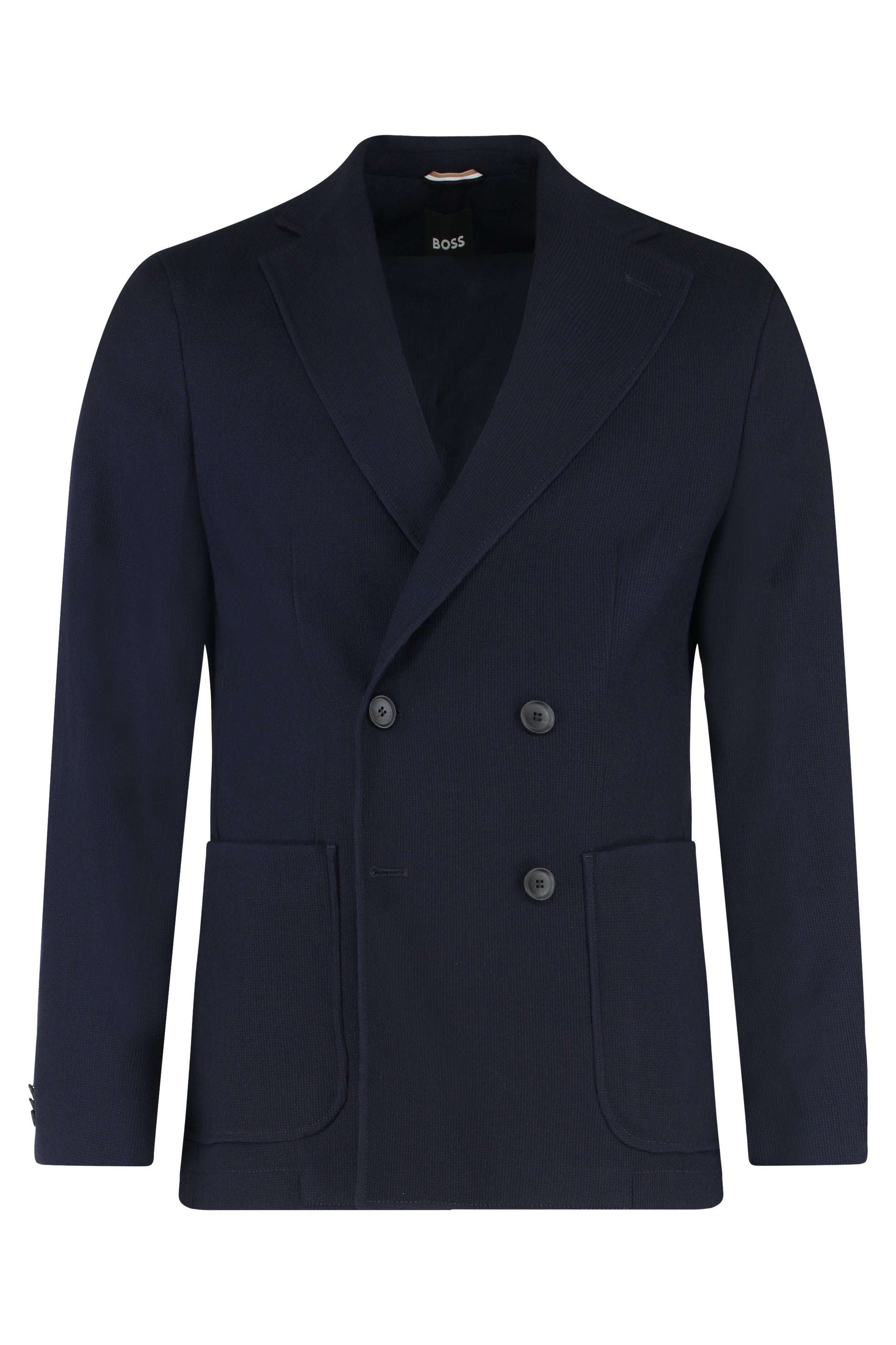 Double-breasted wool jacket
