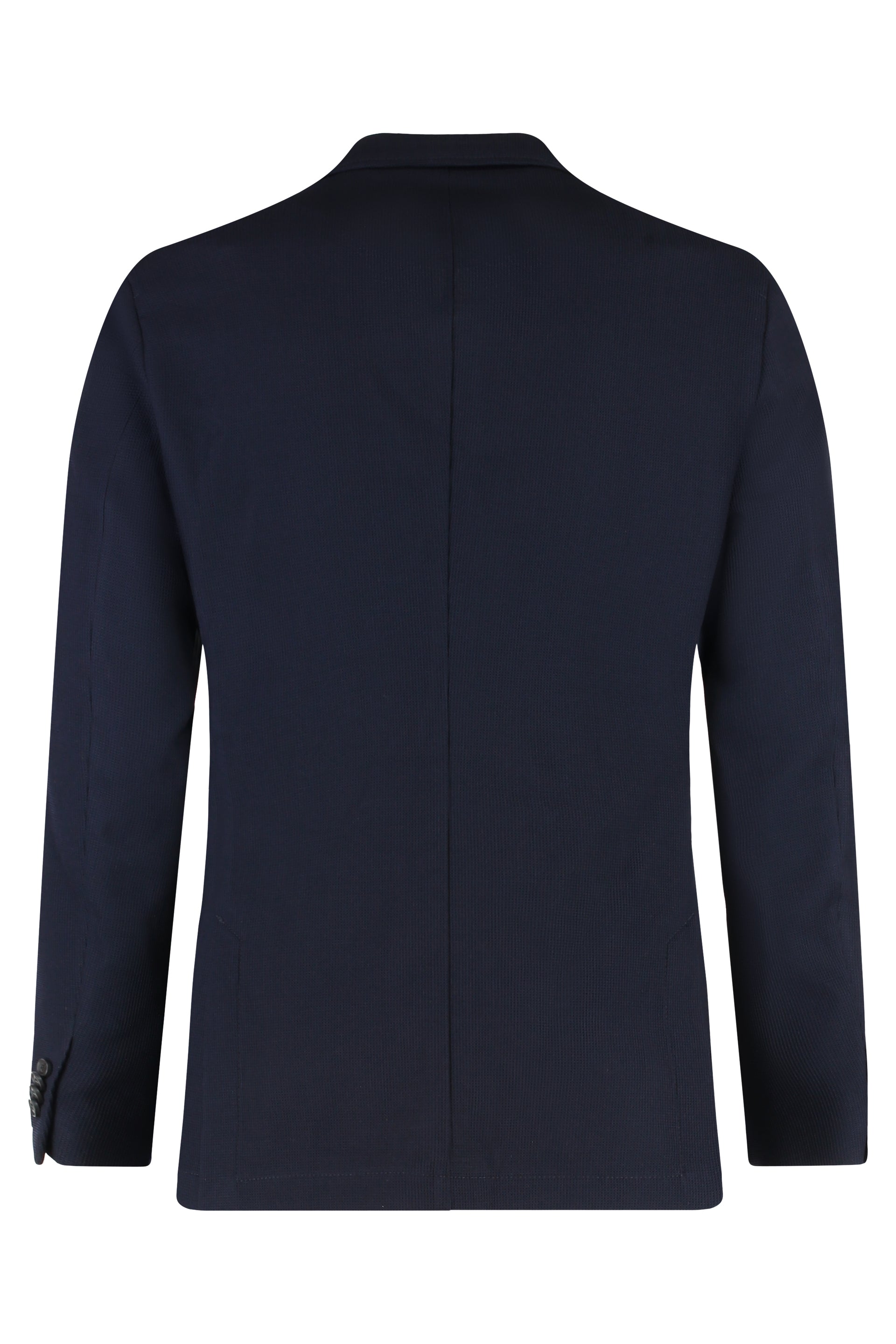 Double-breasted wool jacket