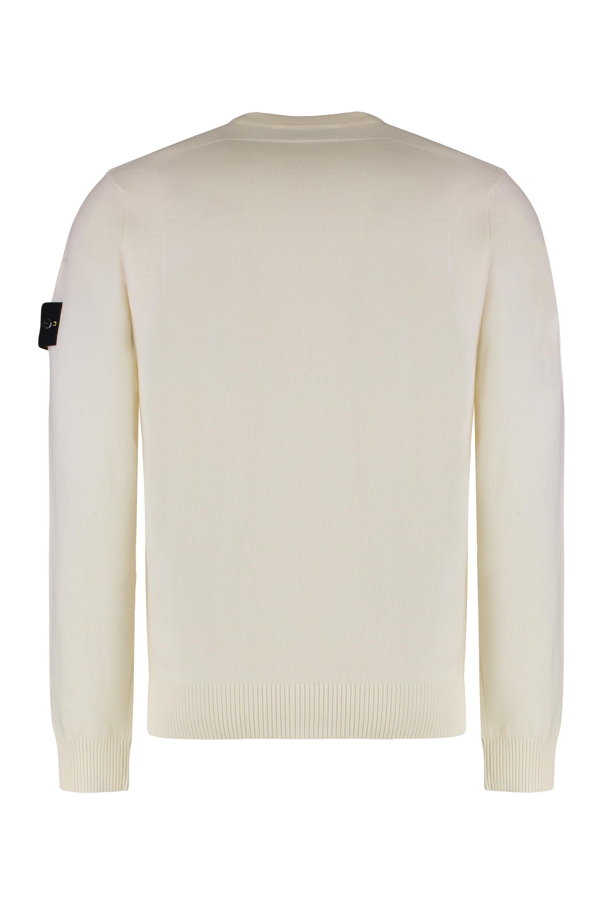 virgin wool crew-neck sweater