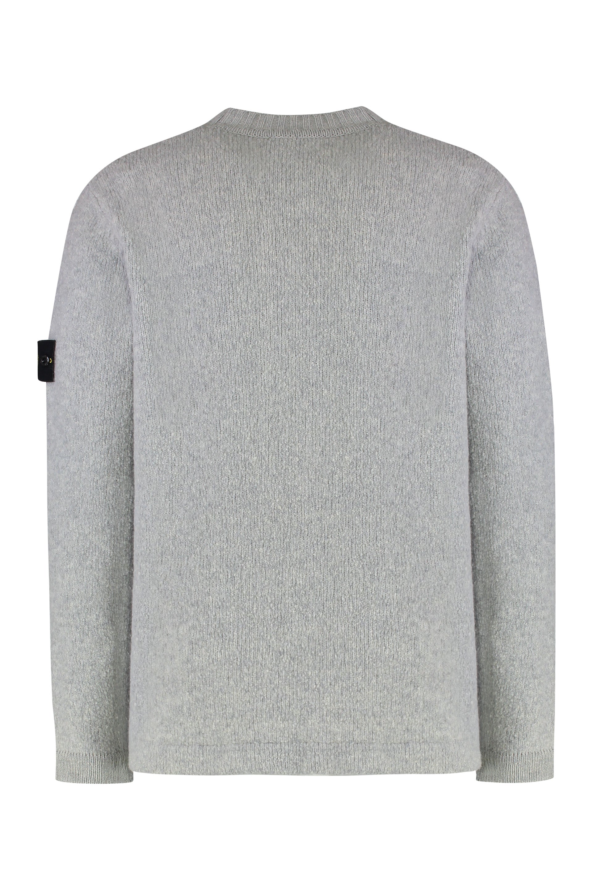 Wool-blend crew-neck sweater