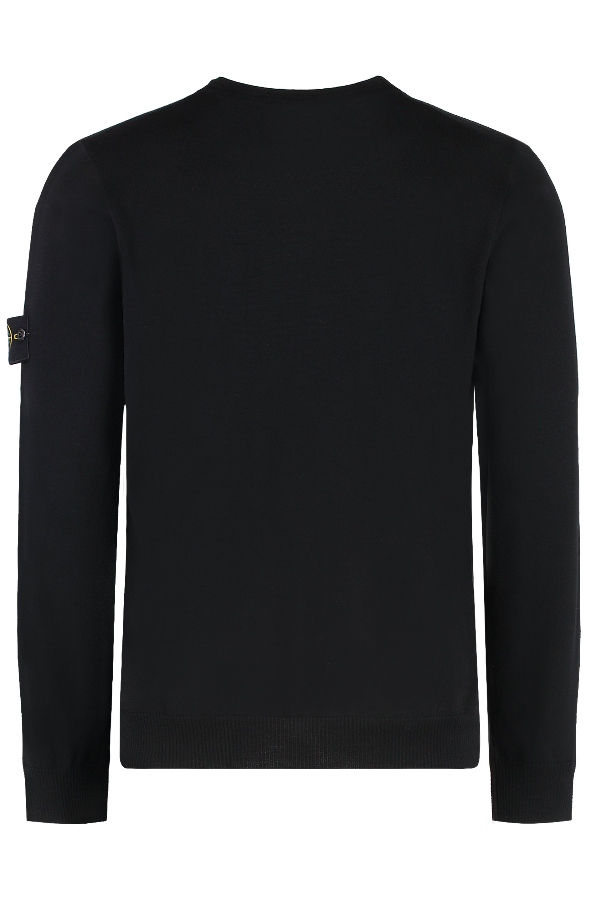 virgin wool crew-neck sweater