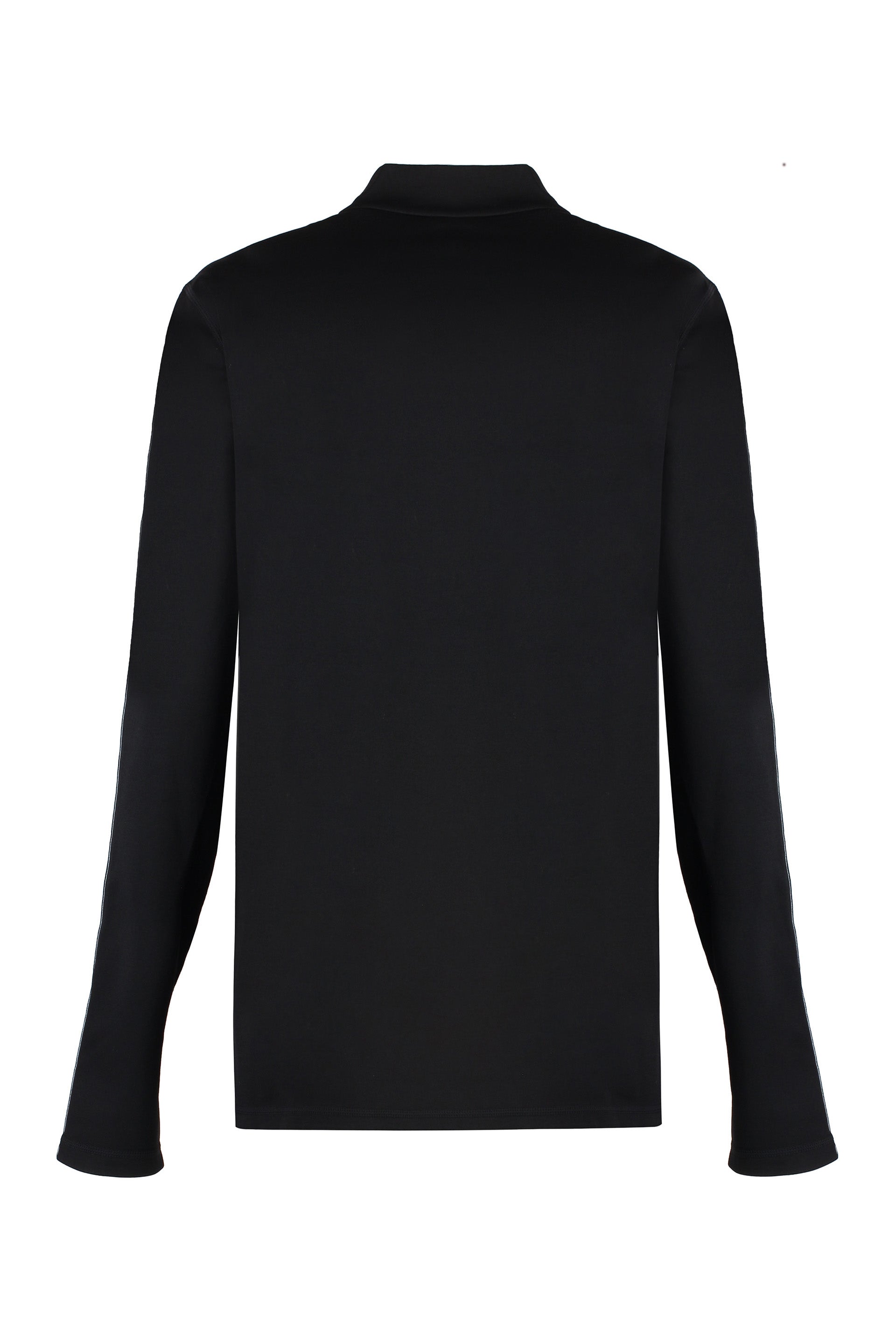 Logo print long sleeve top