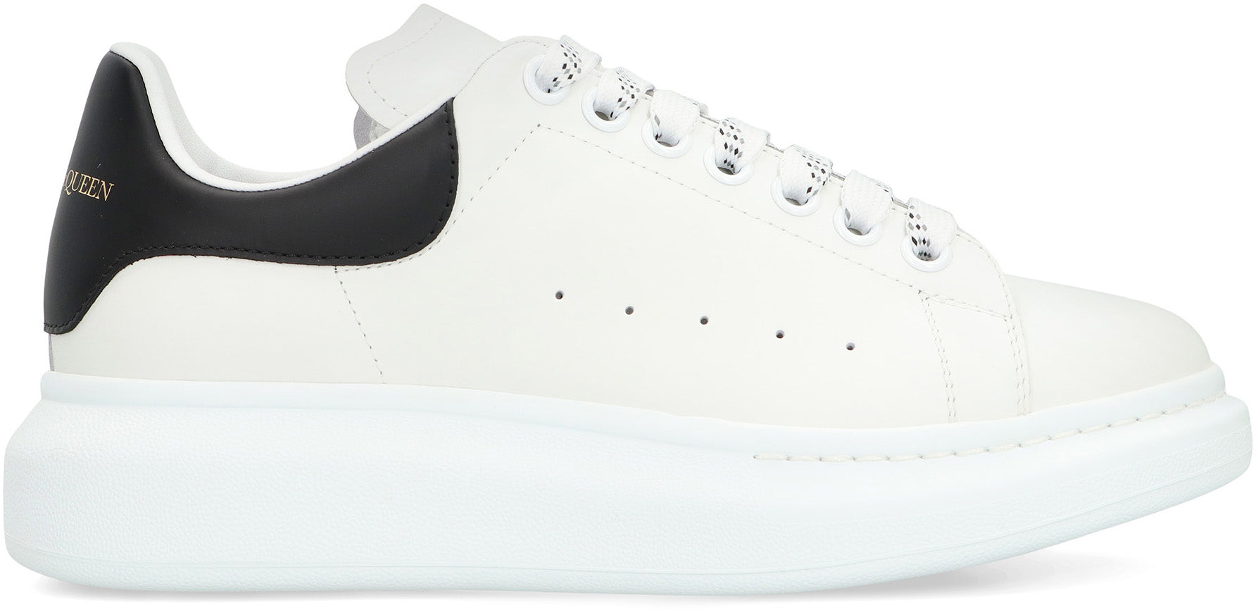 Leather chunky sneakers