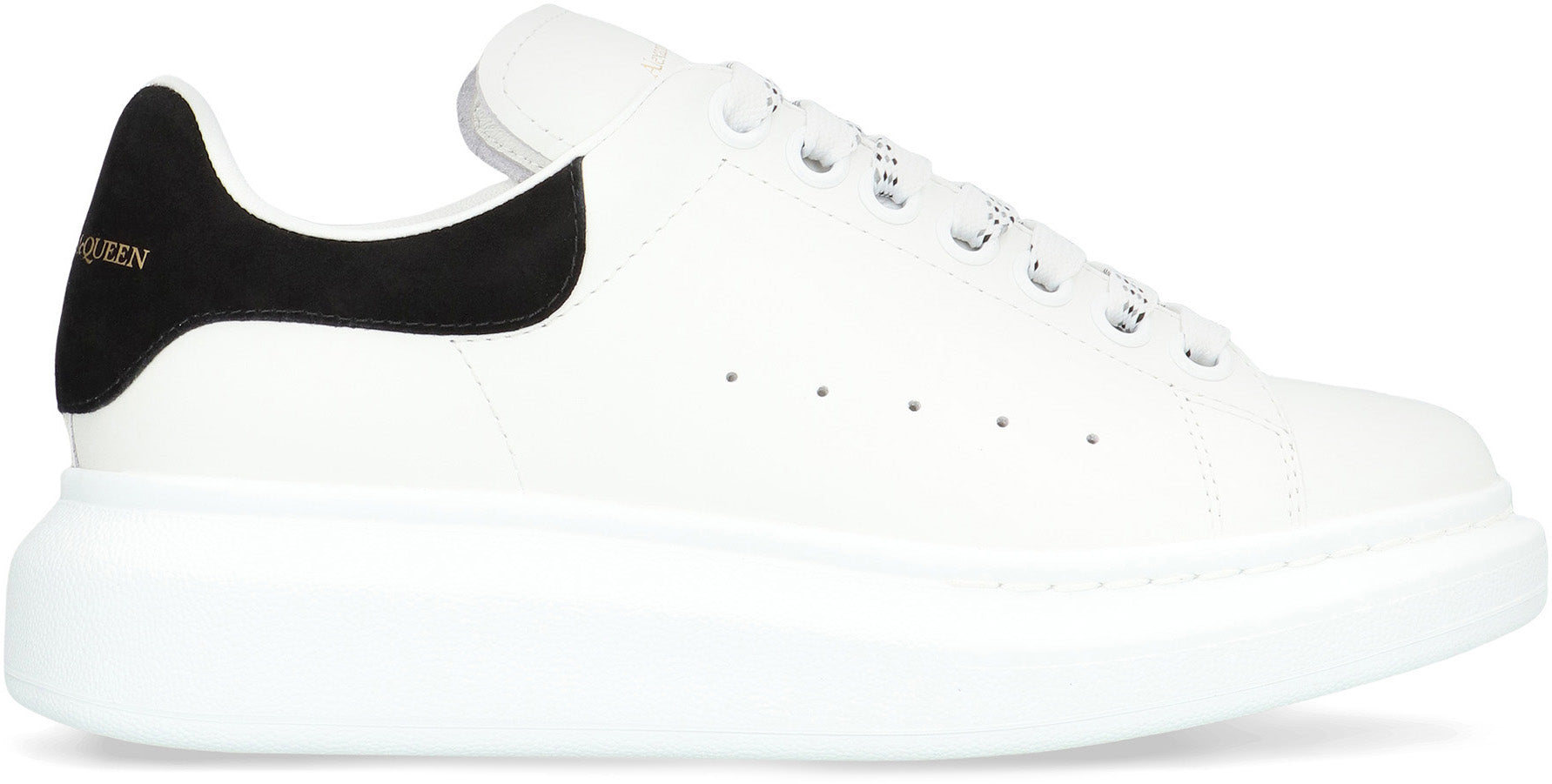 Leather chunky sneakers