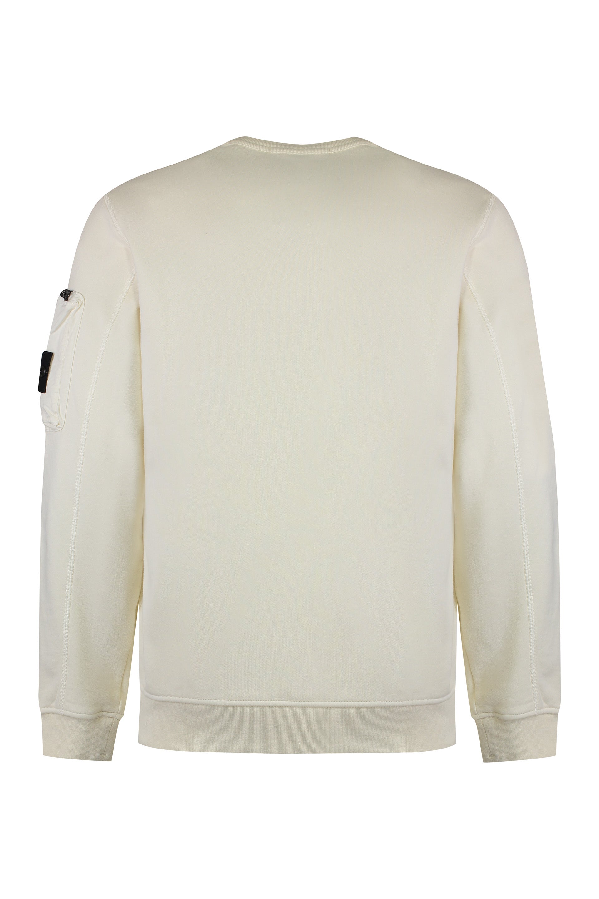 Cotton crew-neck sweatshirt