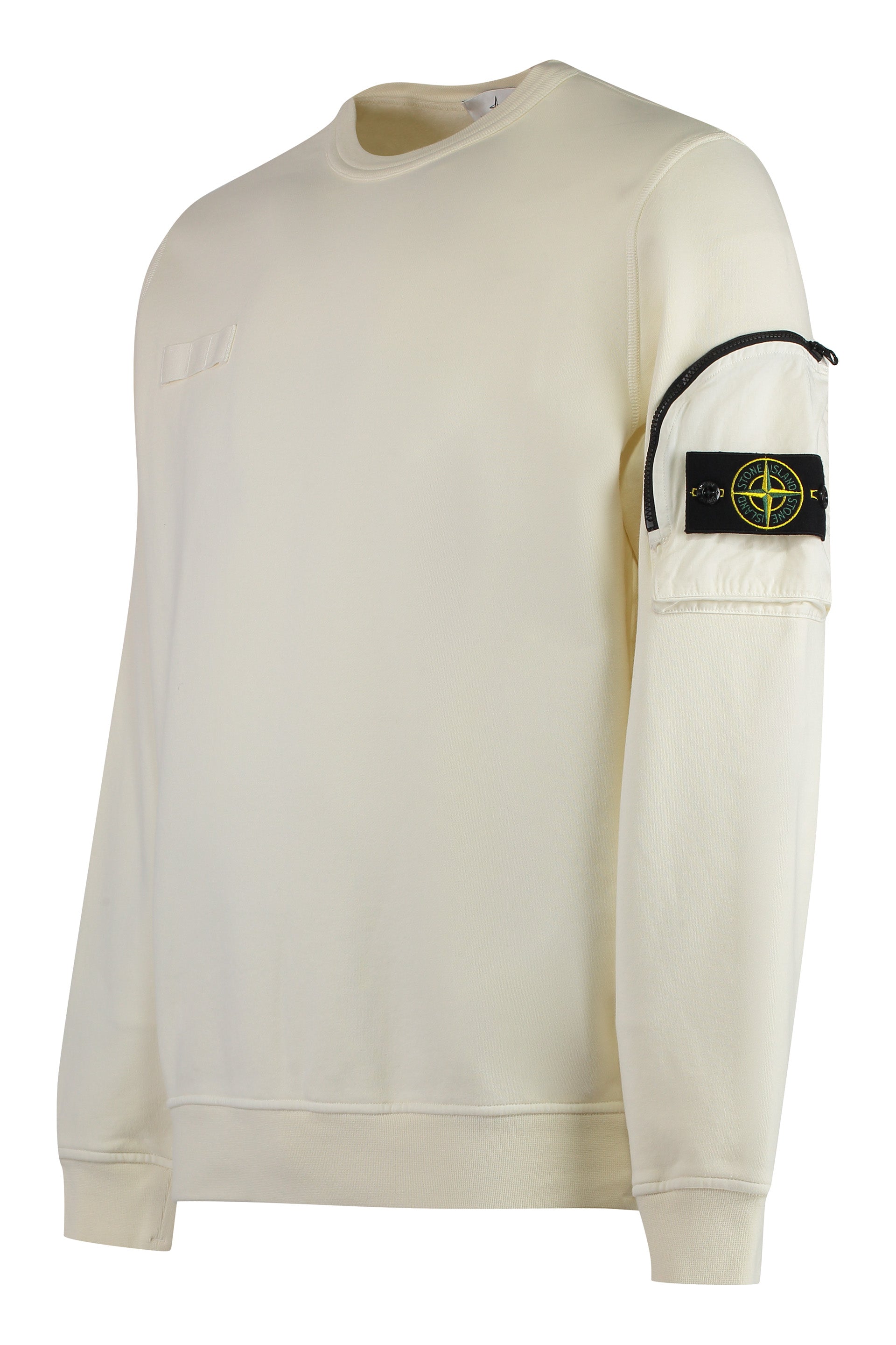Cotton crew-neck sweatshirt