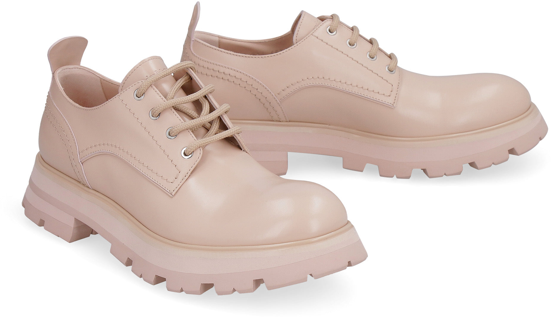Wander leather lace-up shoes