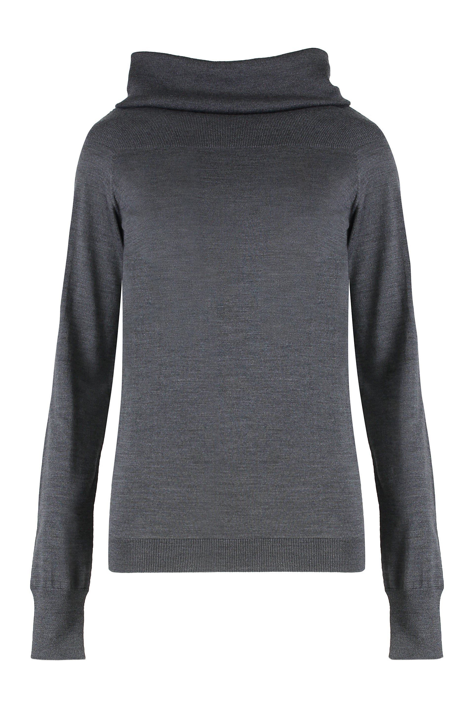 Virgin wool turtleneck sweater