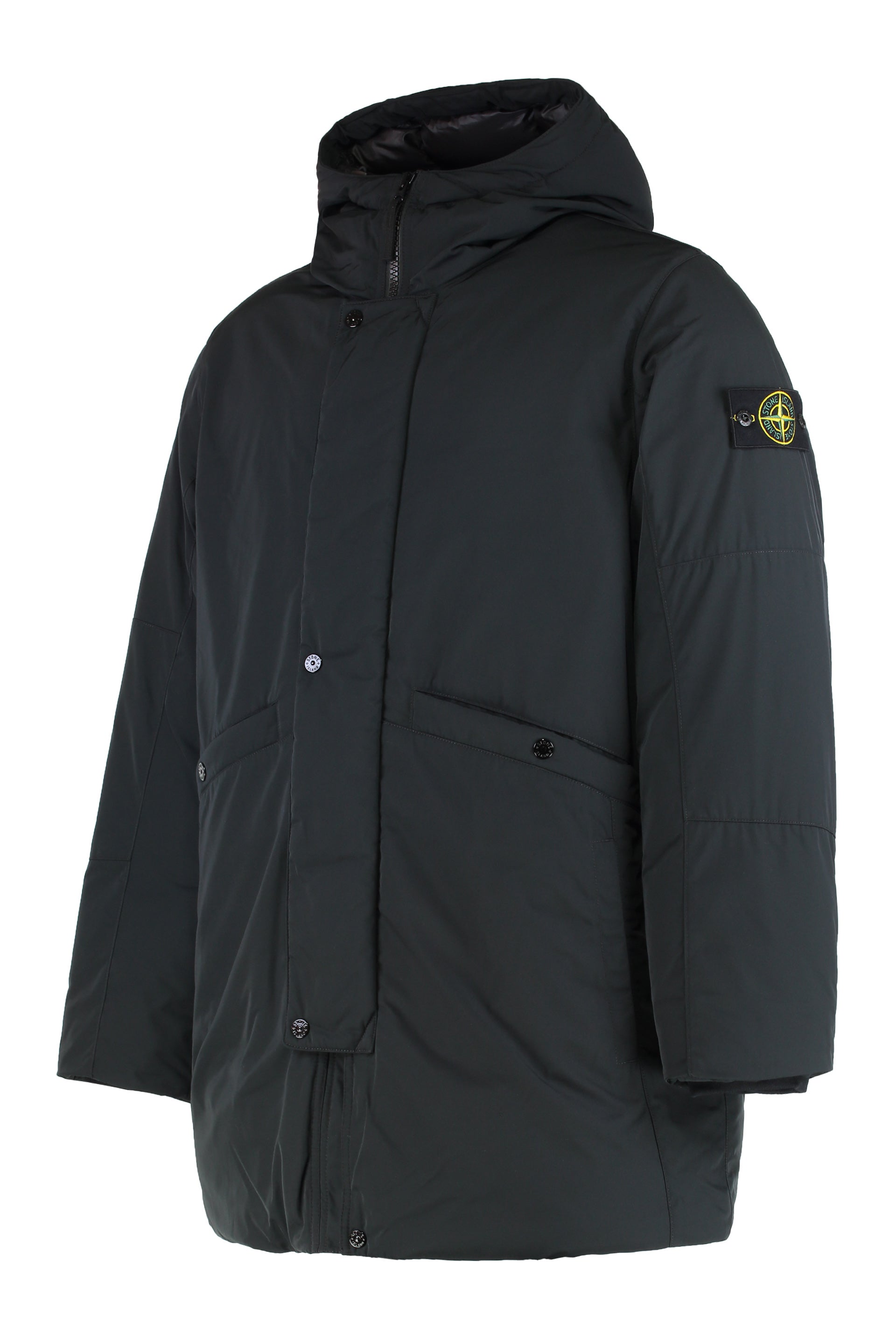 Padded parka with hood