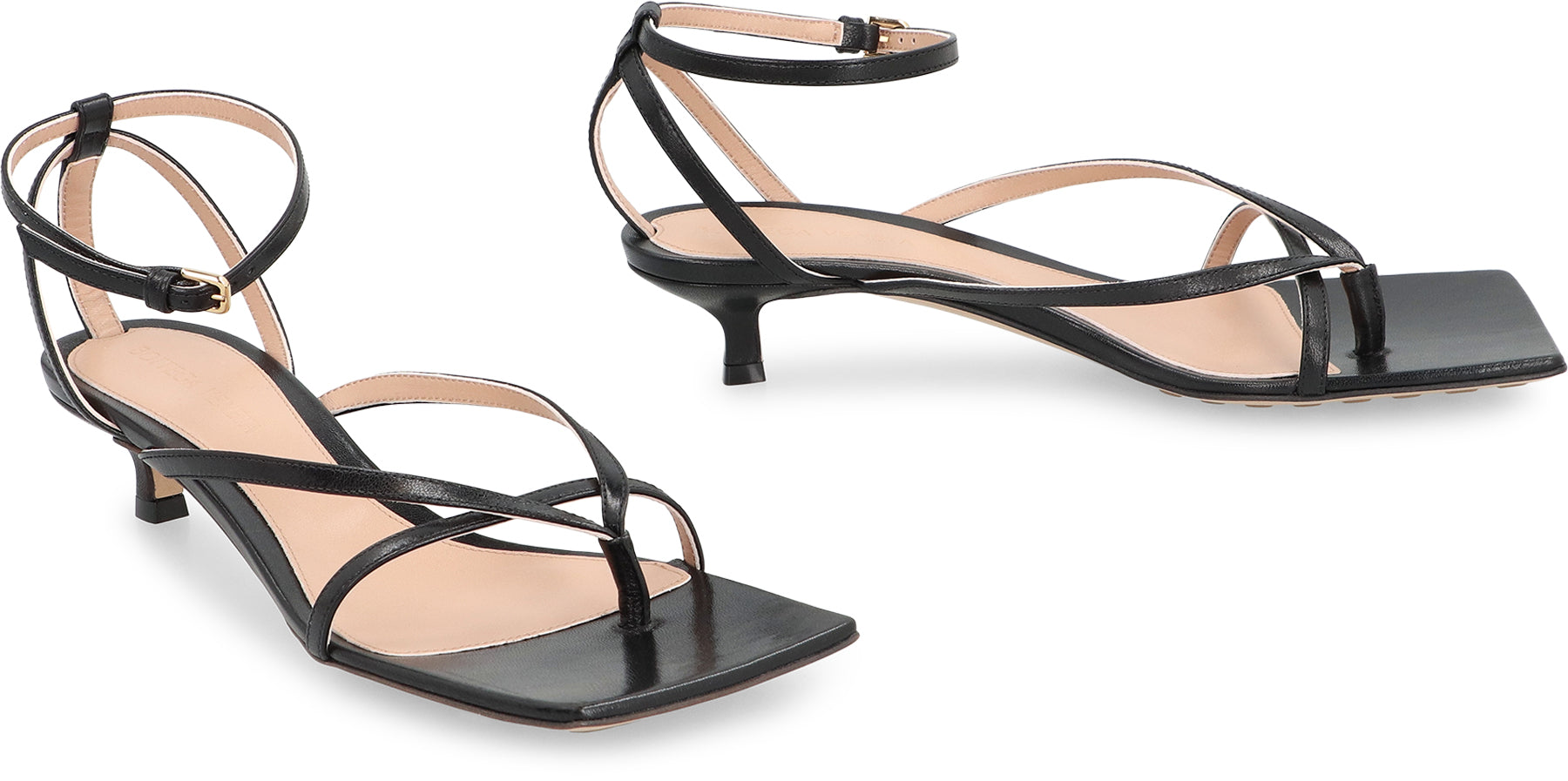 Stretch Leather sandals