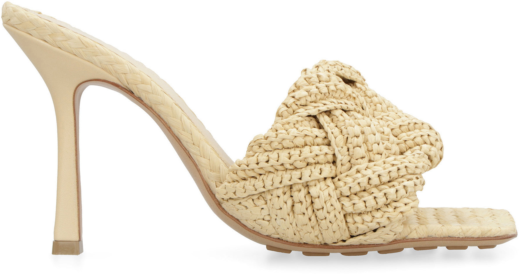 Lido raffia mules