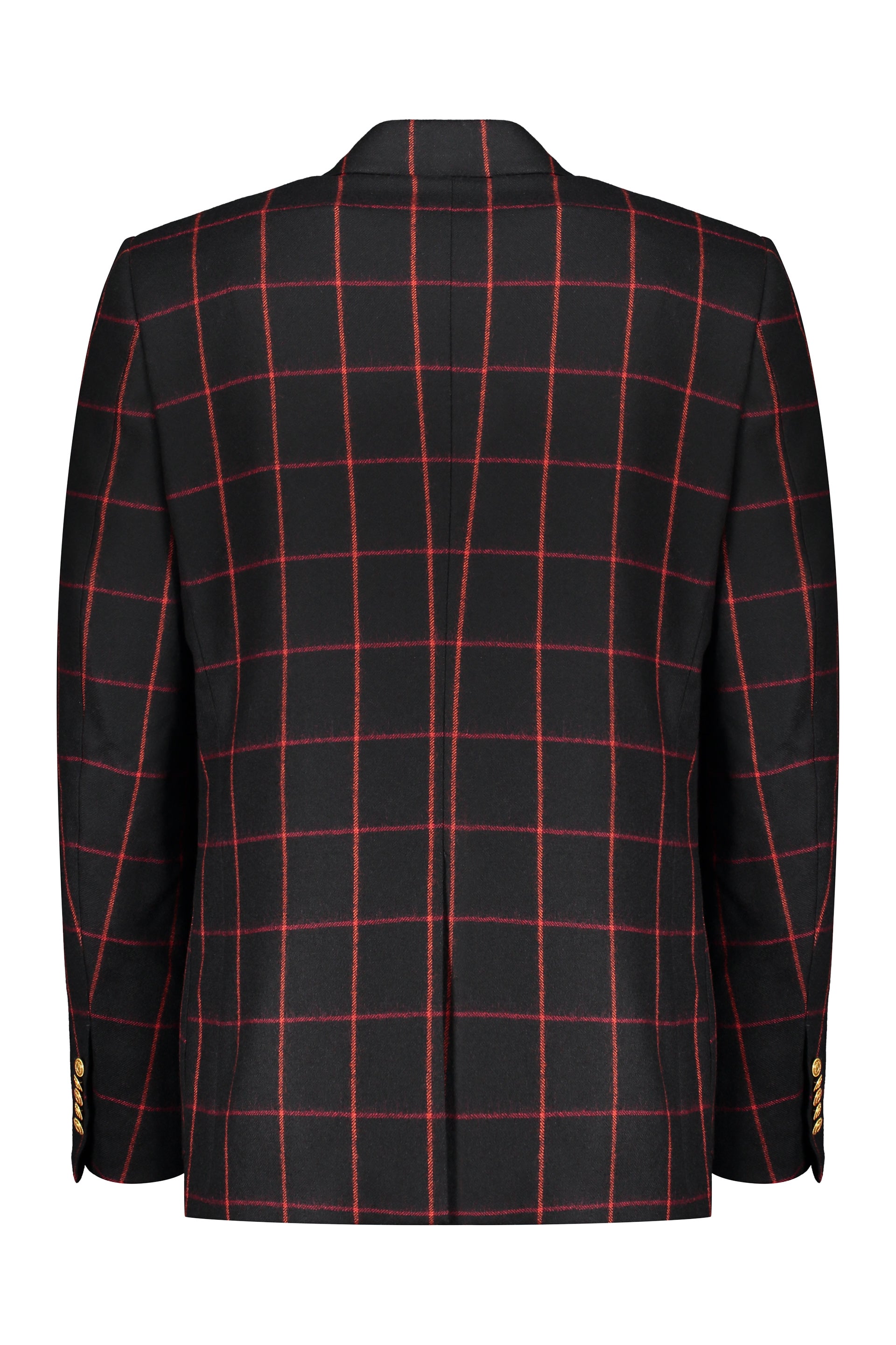 Double-breasted wool jacket