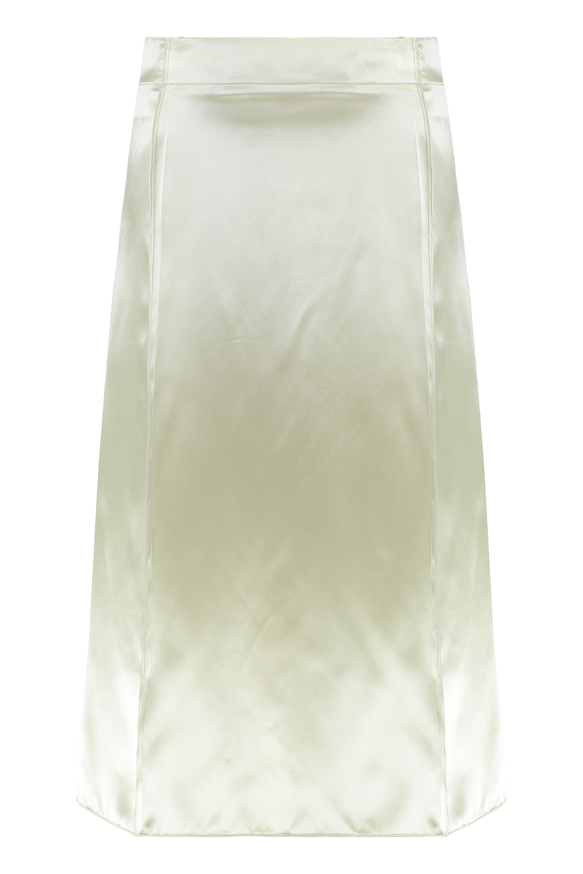 Satin skirt