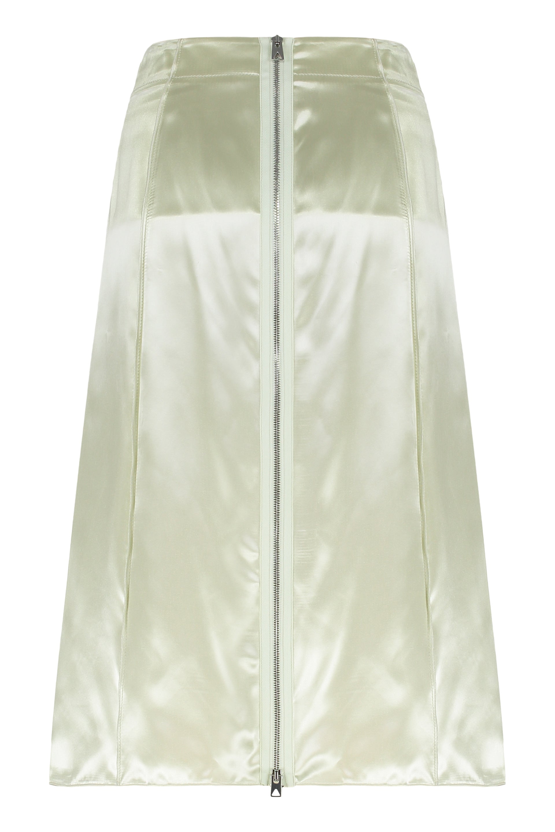 Satin skirt