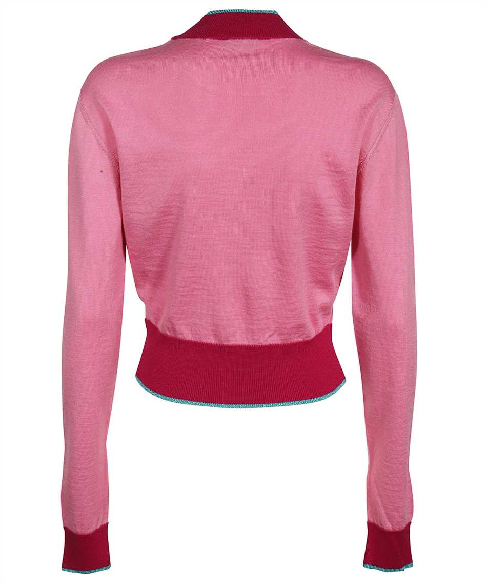 Crew-neck wool sweater