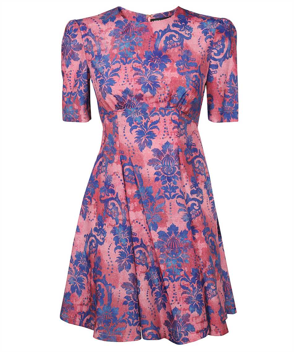 Floral print mini dress