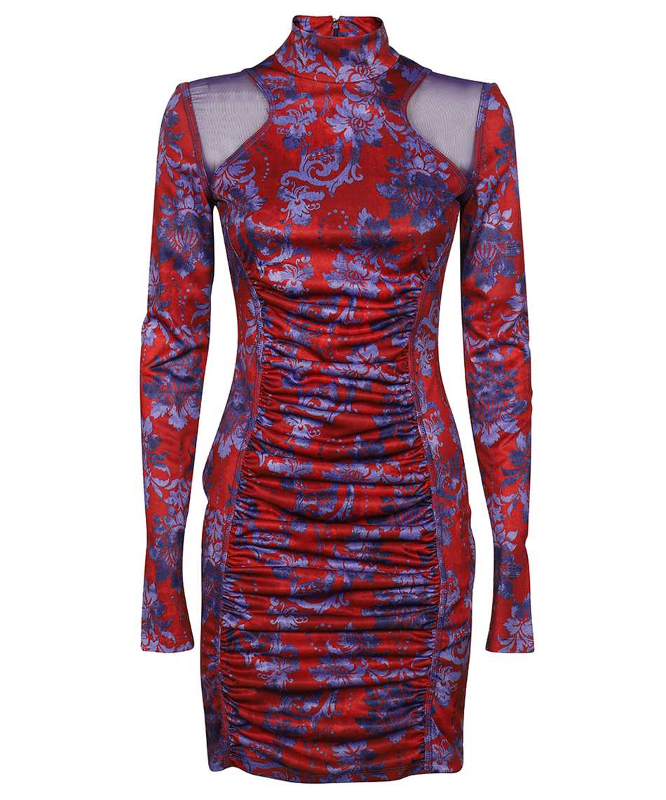 Floral print mini dress