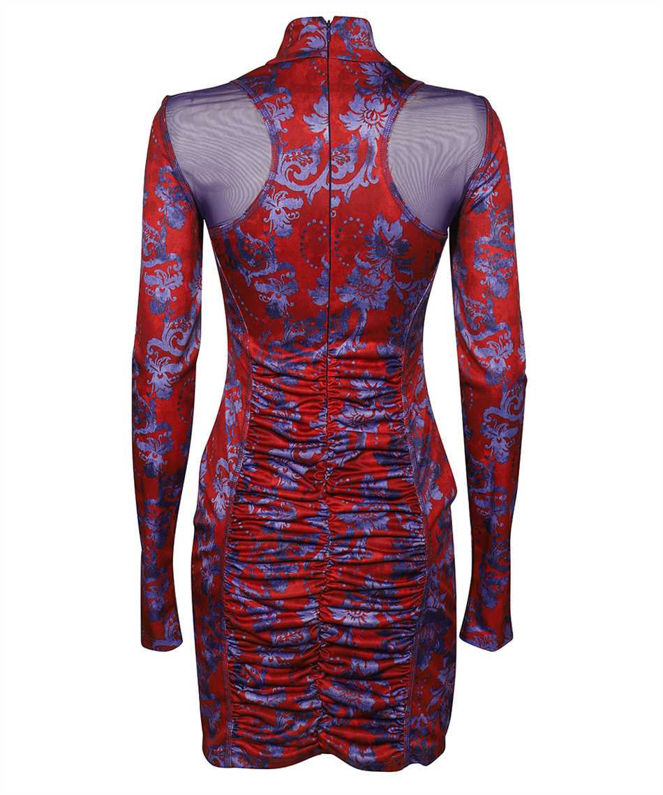 Floral print mini dress