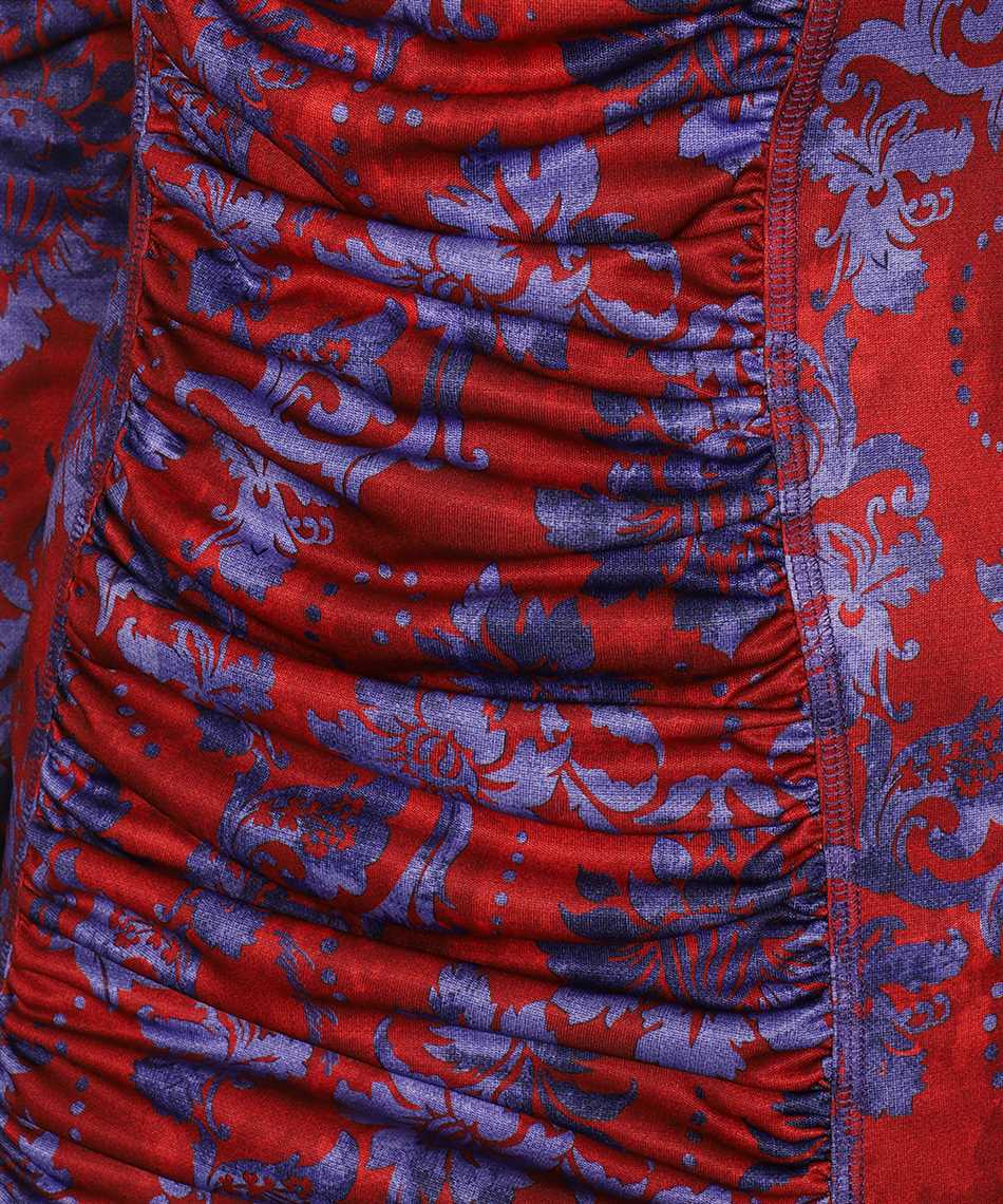 Floral print mini dress