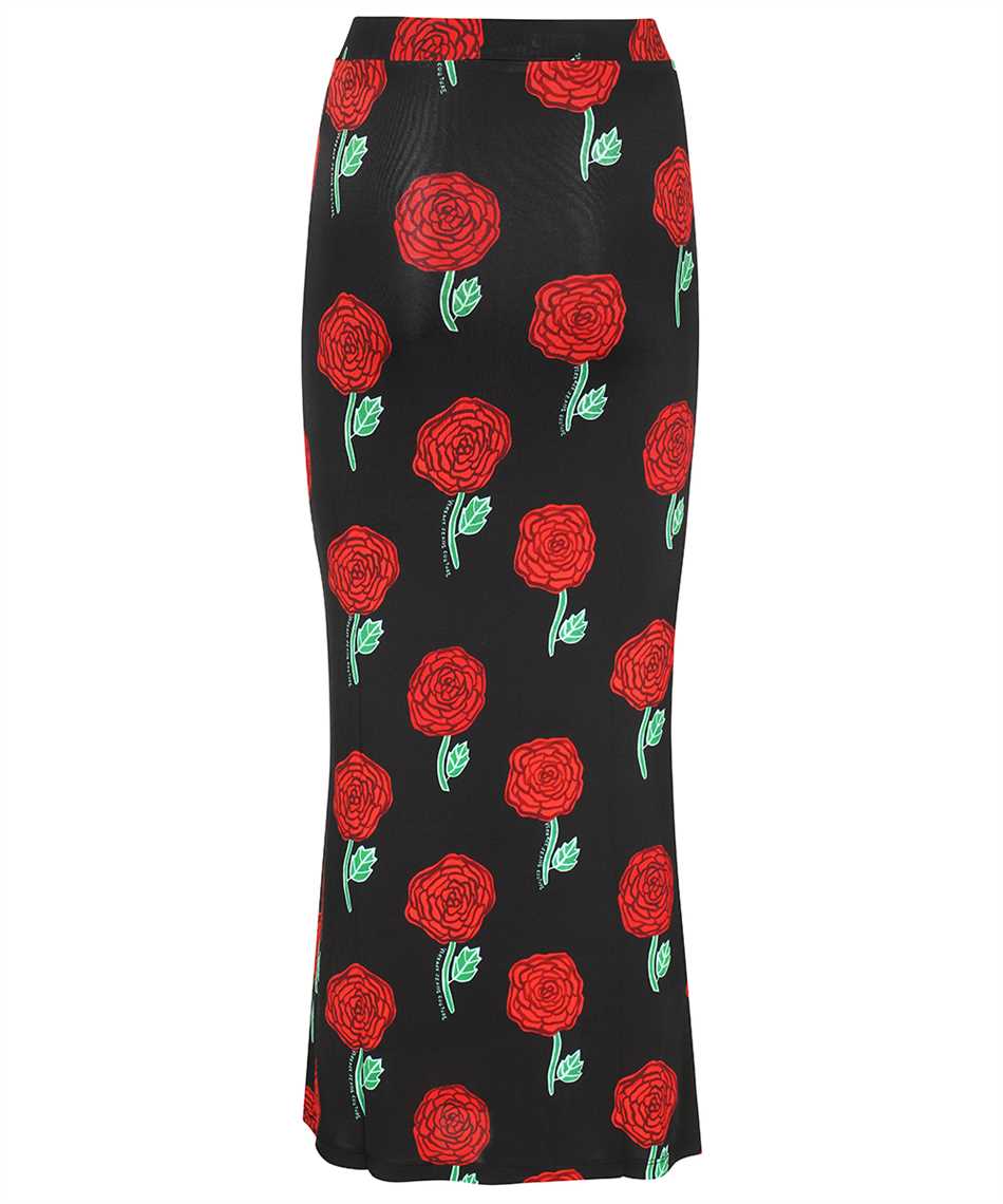 Floral print skirt