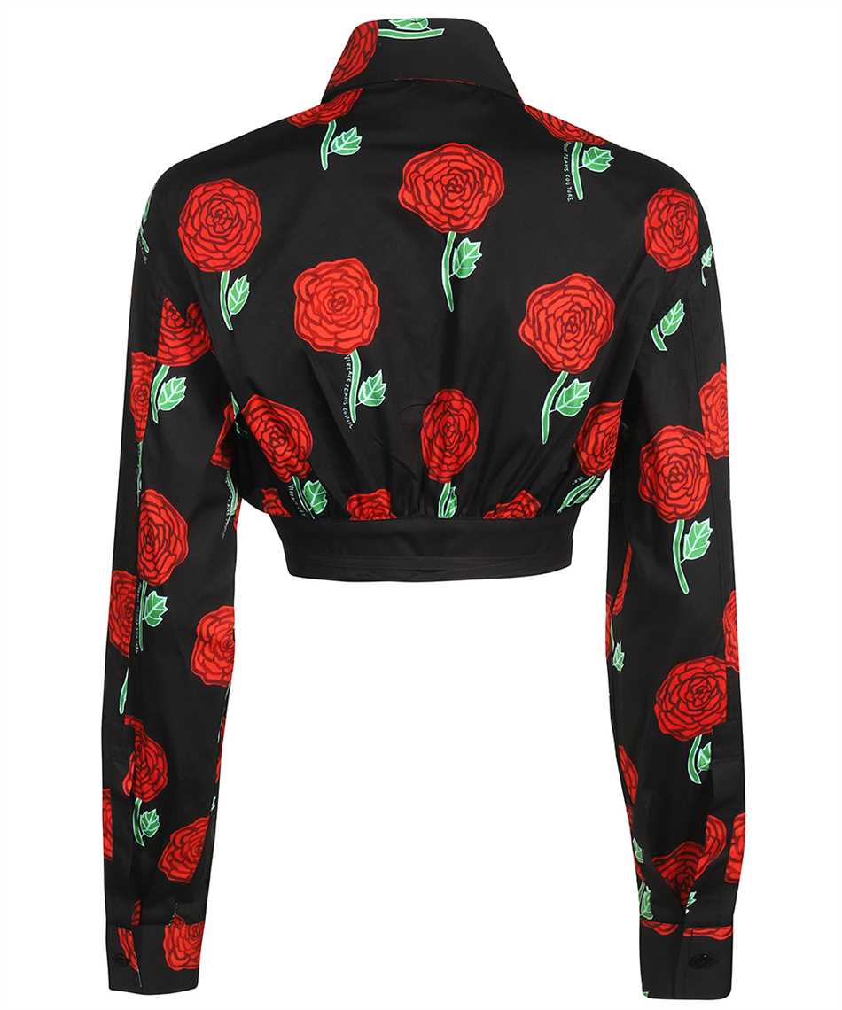 Printed cotton shirt