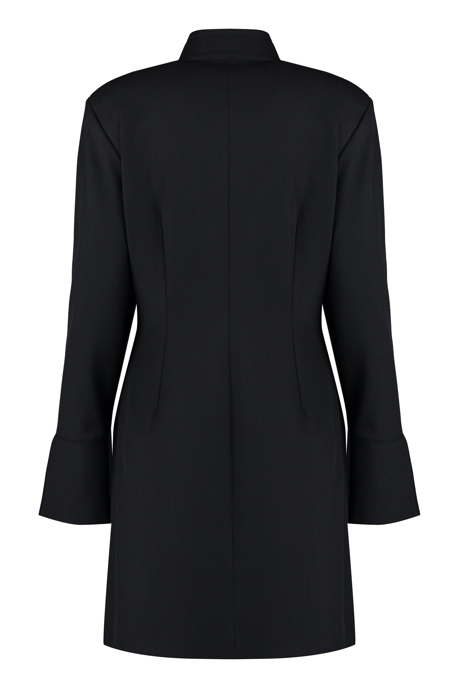 Wool-blend dress