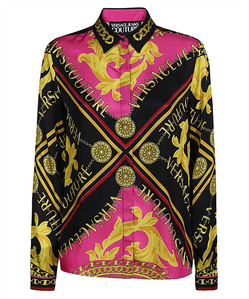 Printed viscose shirt