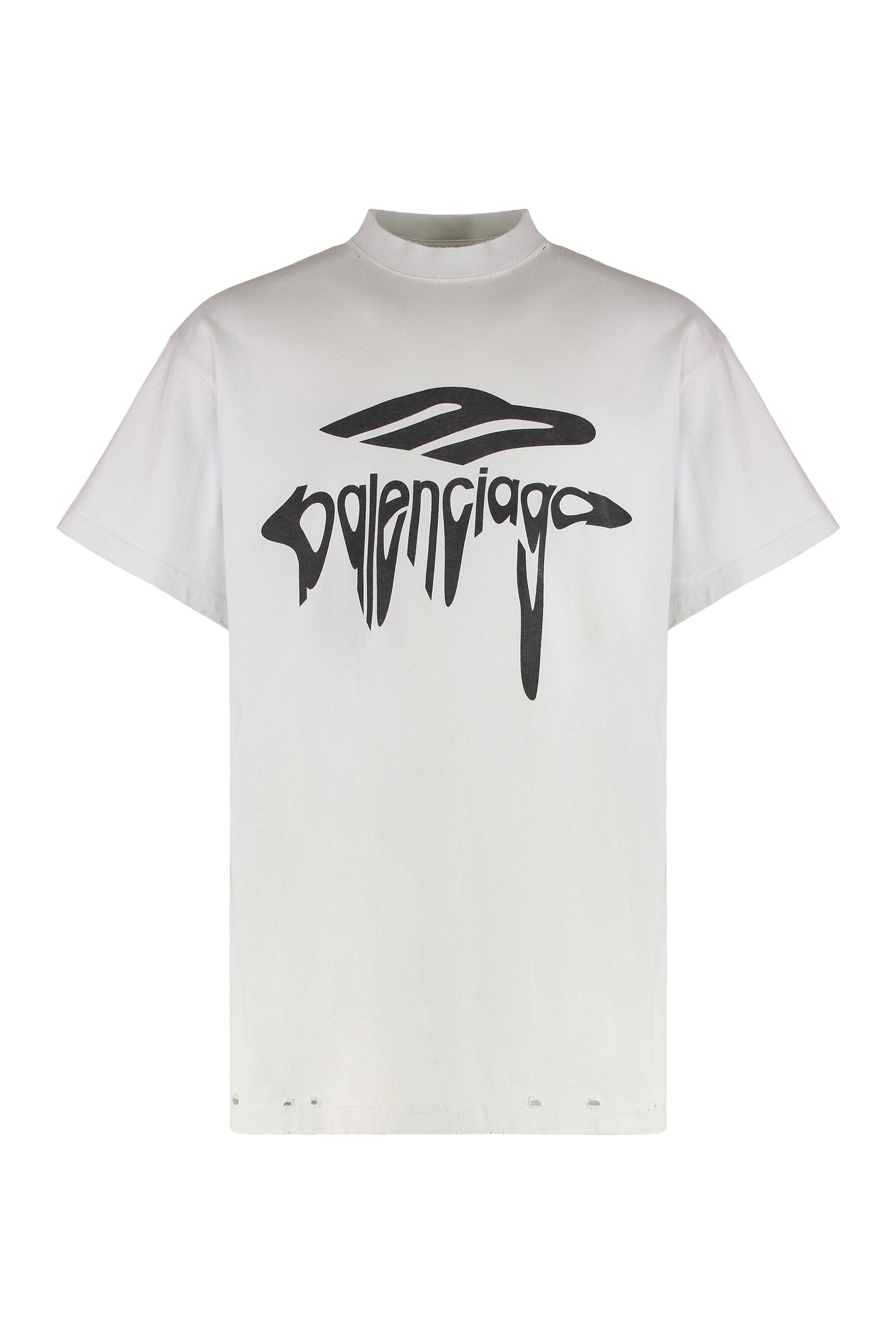 Cotton crew-neck T-shirt