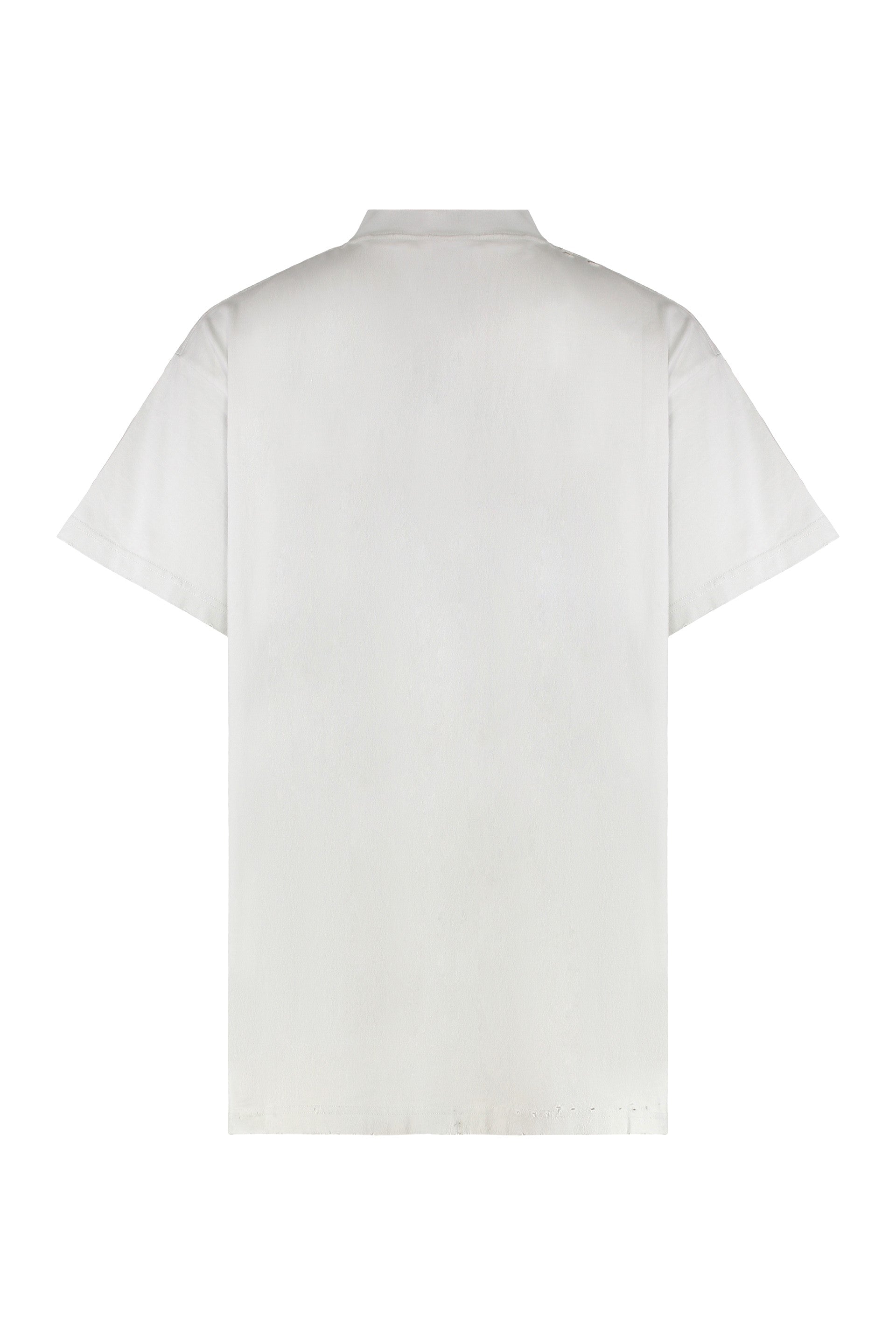 Cotton crew-neck T-shirt