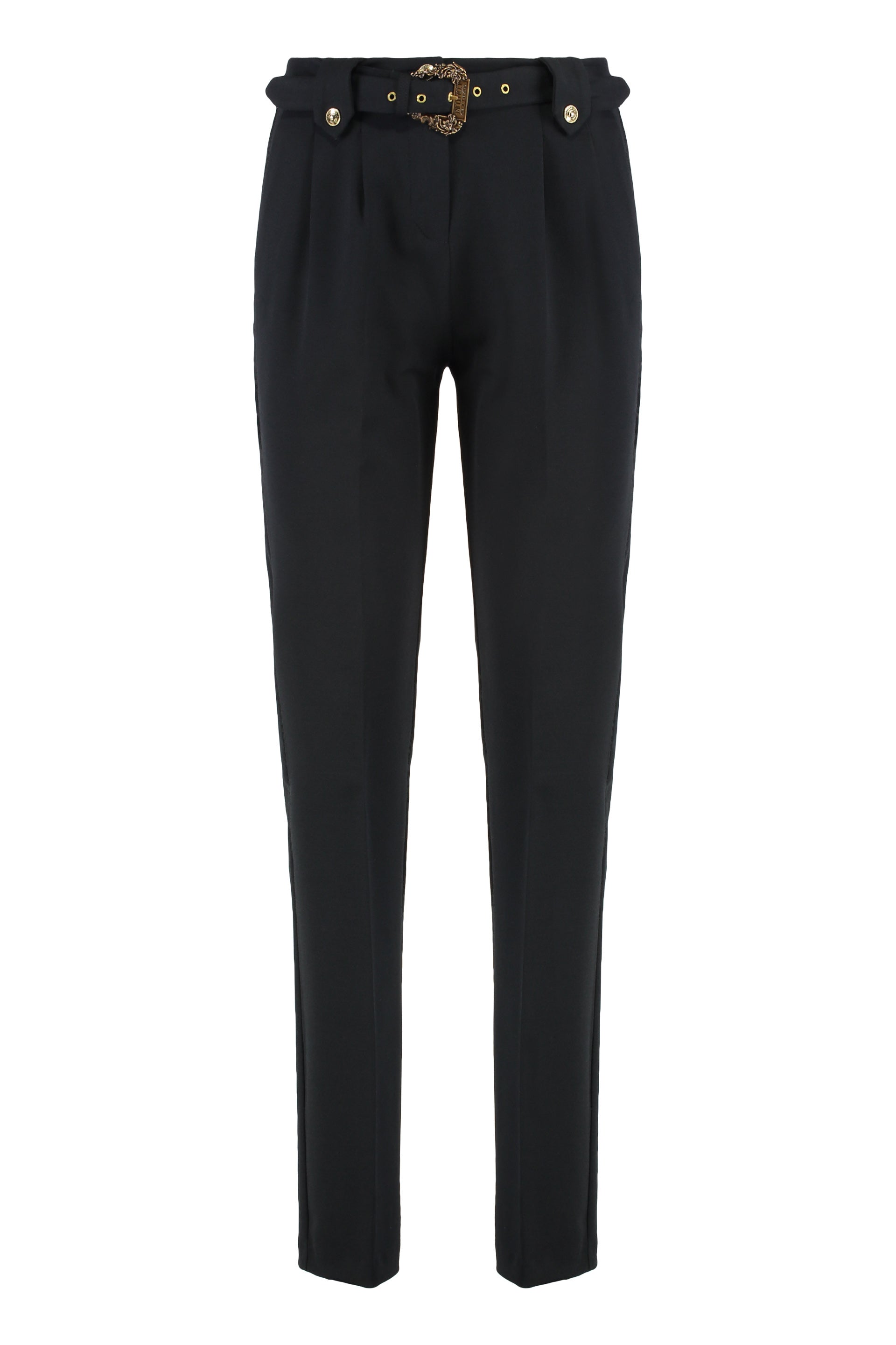 Stretch viscose trousers