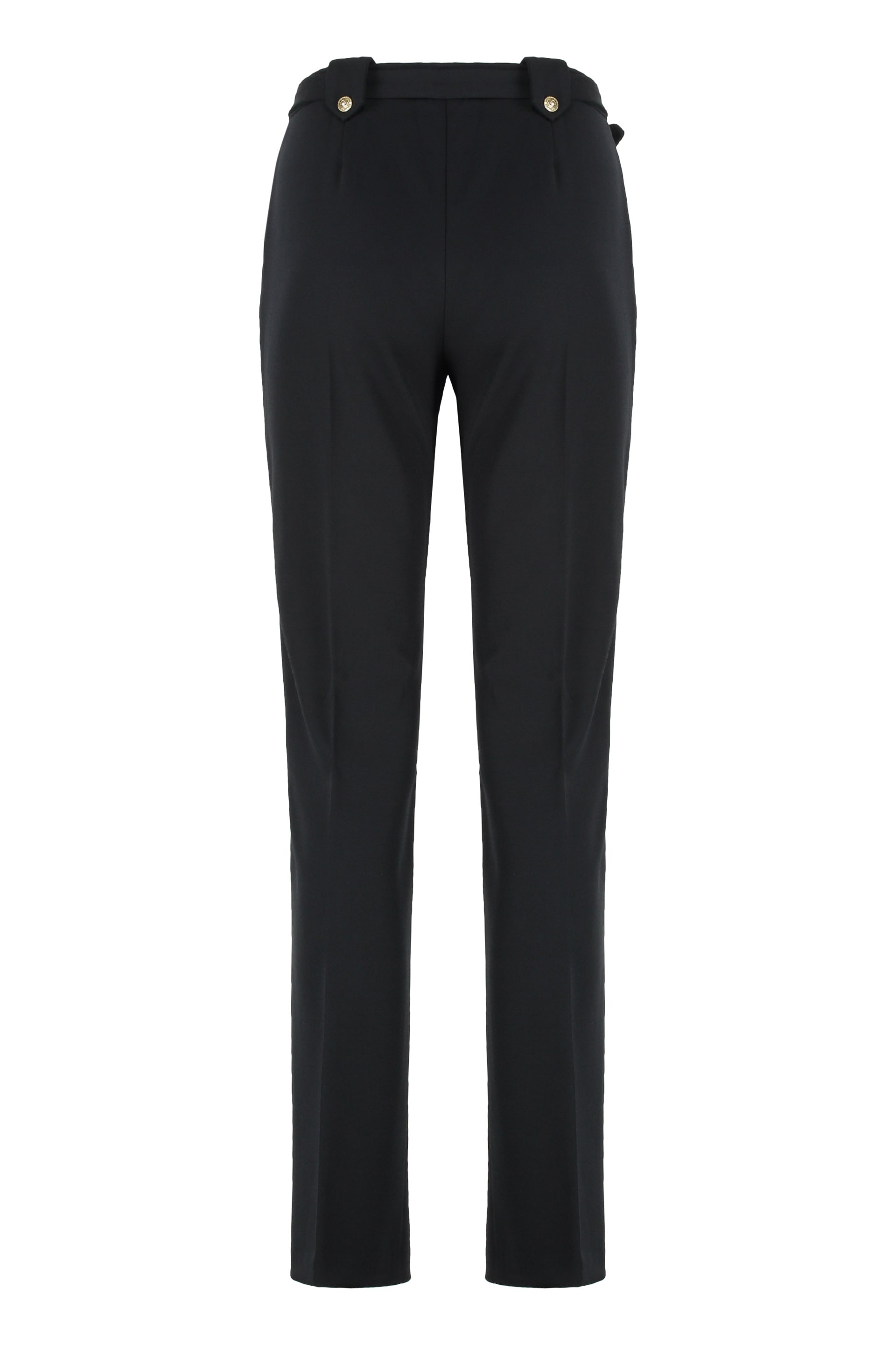 Stretch viscose trousers