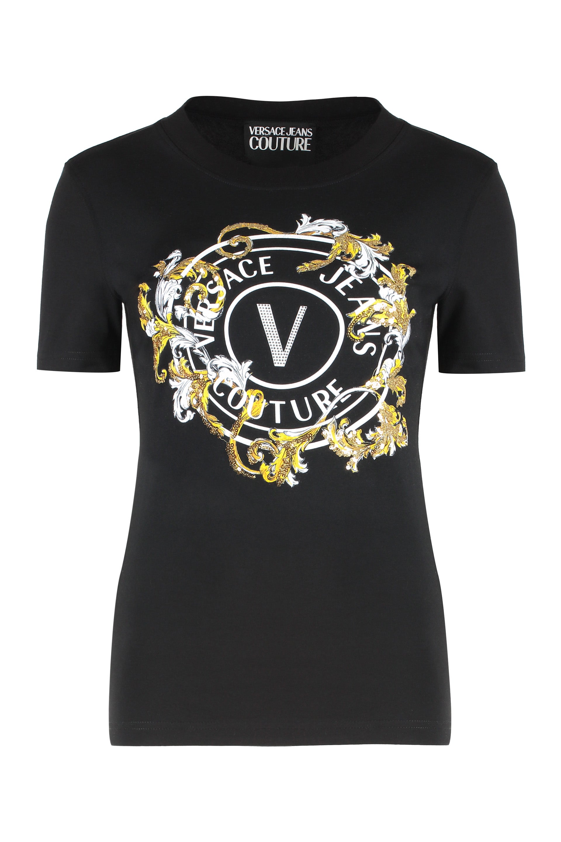 Cotton crew-neck T-shirt