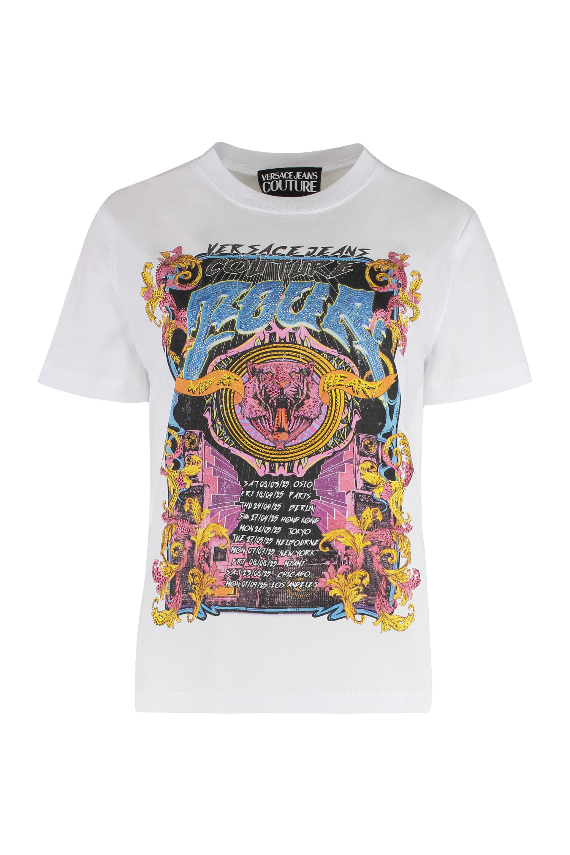 Cotton crew-neck T-shirt