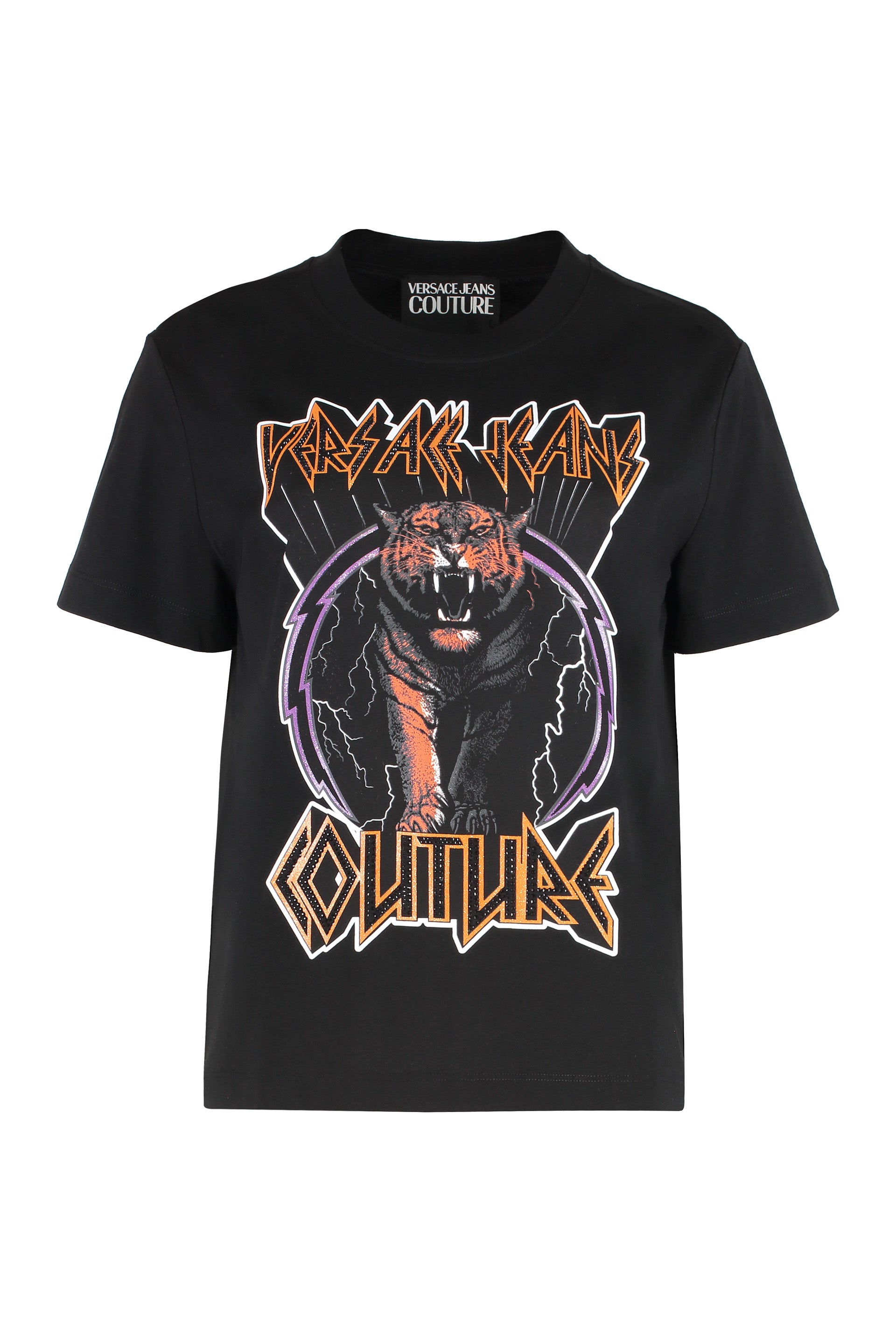 Cotton crew-neck T-shirt