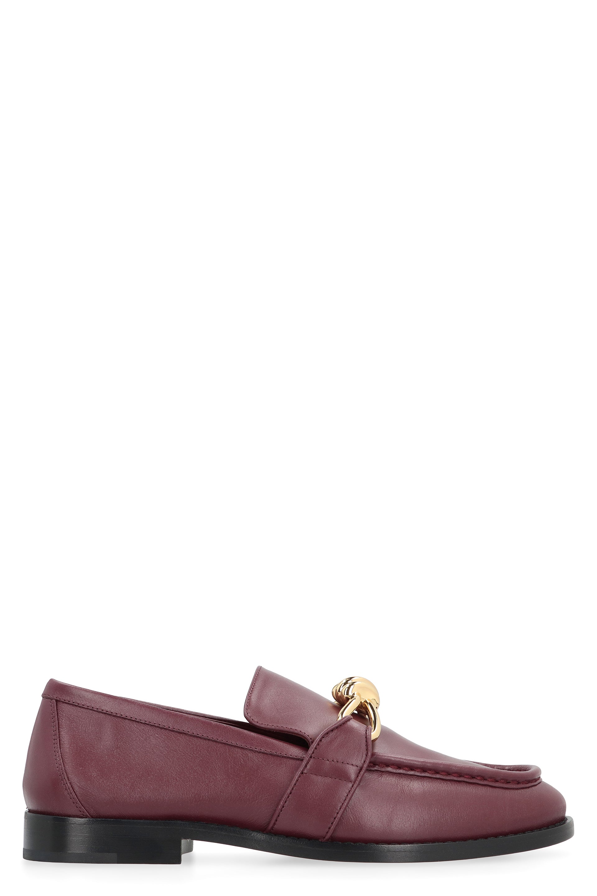 Mud leather loafers