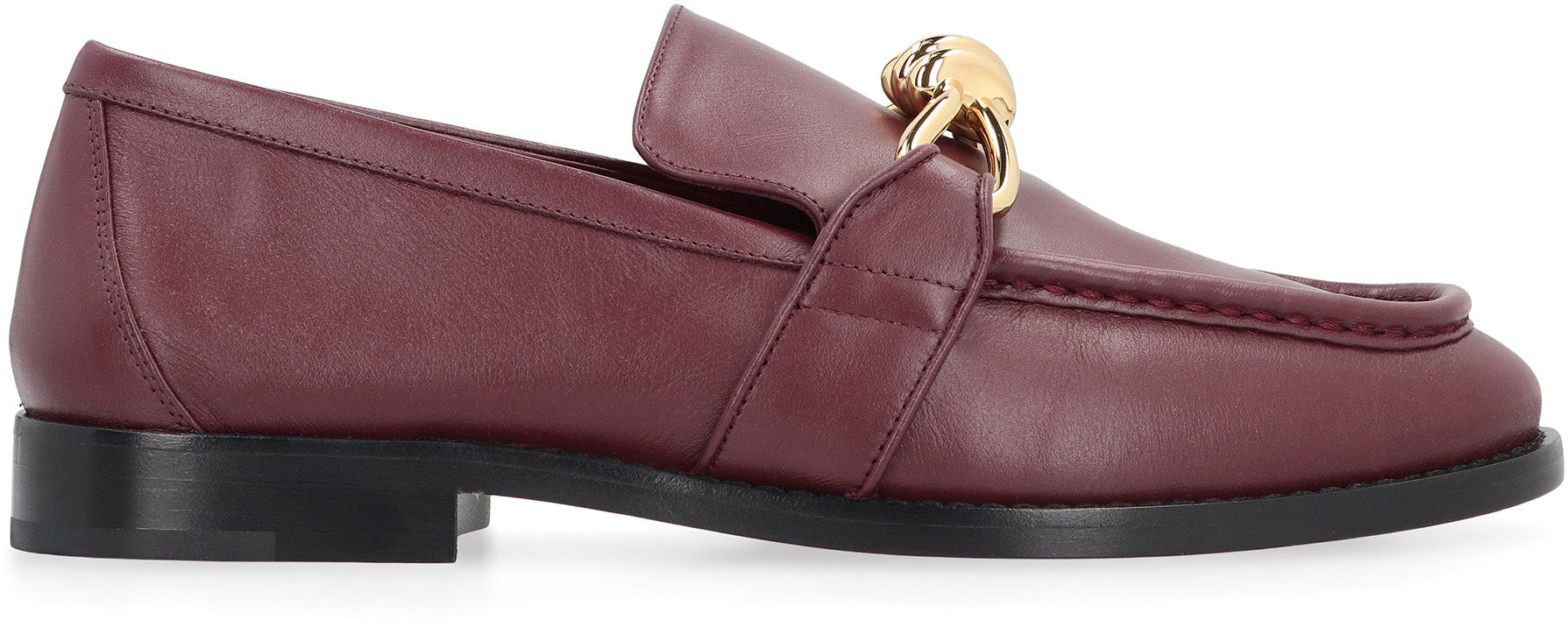 Mud leather loafers