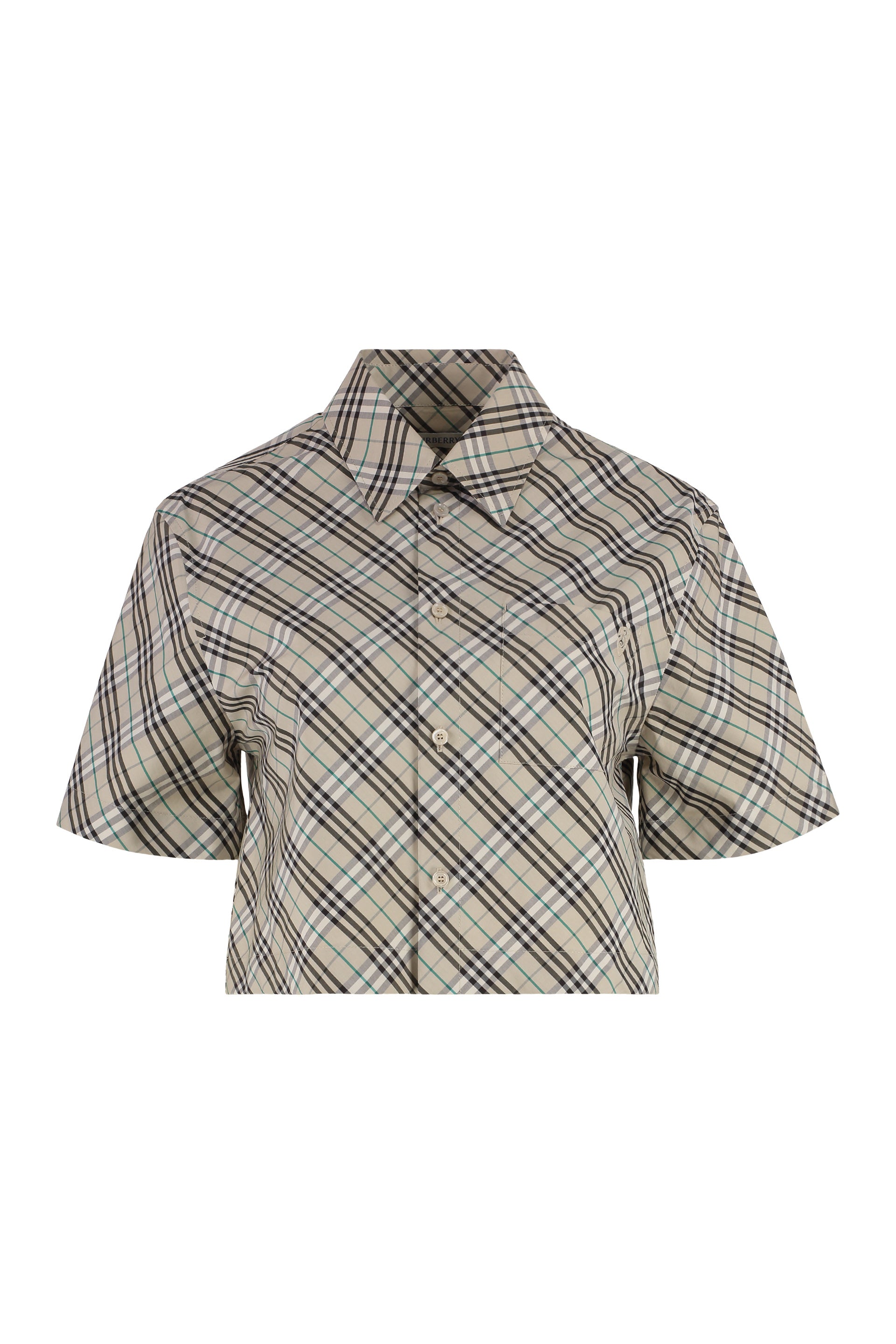 Checked cotton shirt