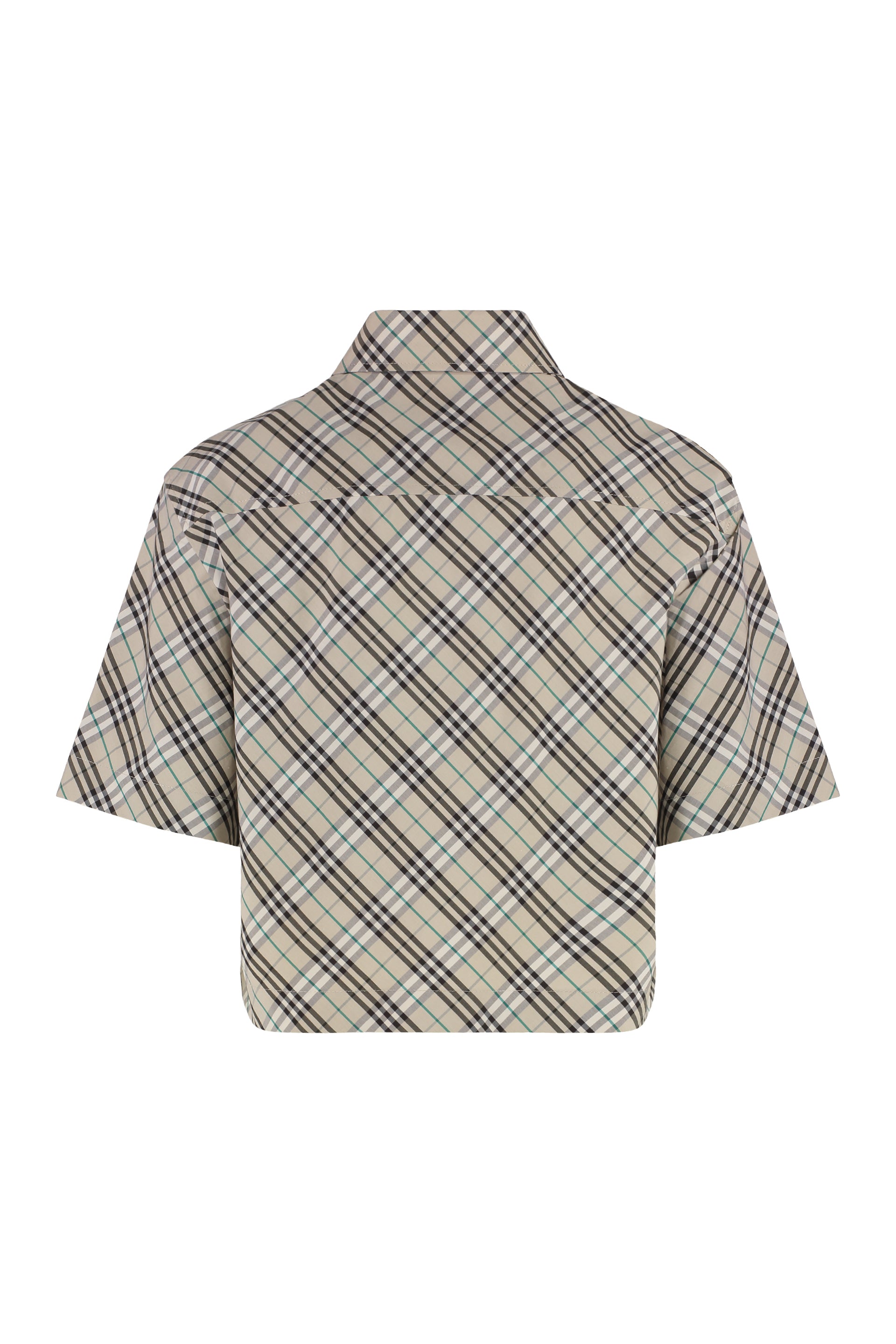 Checked cotton shirt