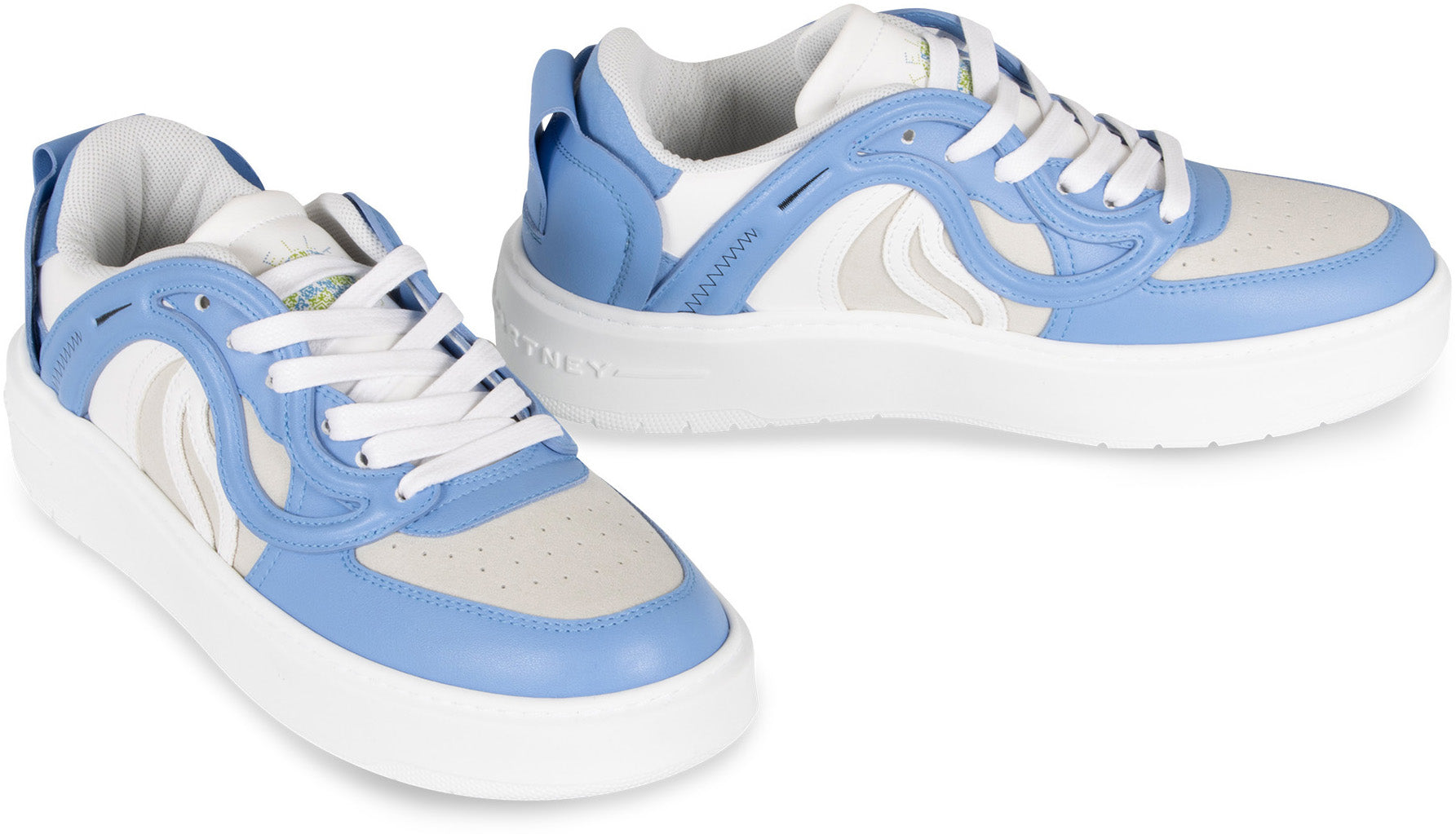 Vegan leather sneakers