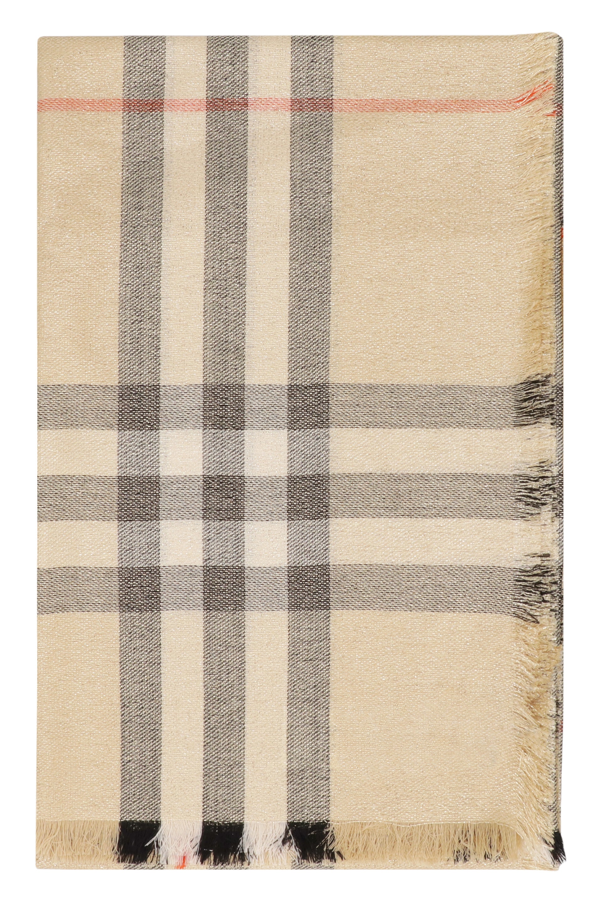 Wool and silk scarf