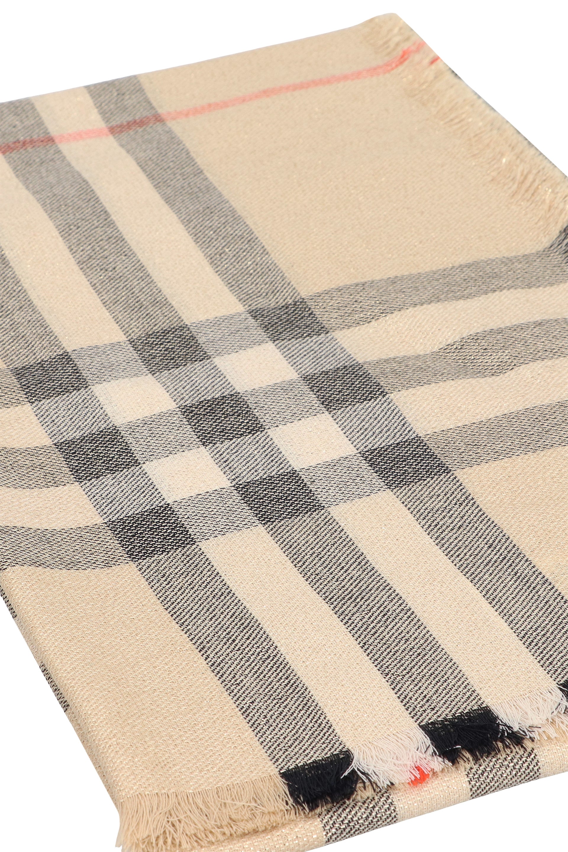Wool and silk scarf