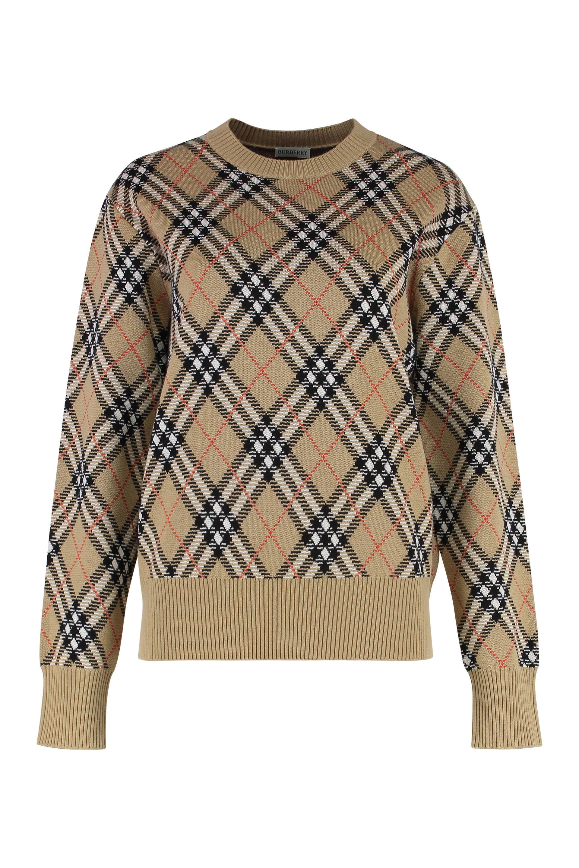 Wool blend pullover